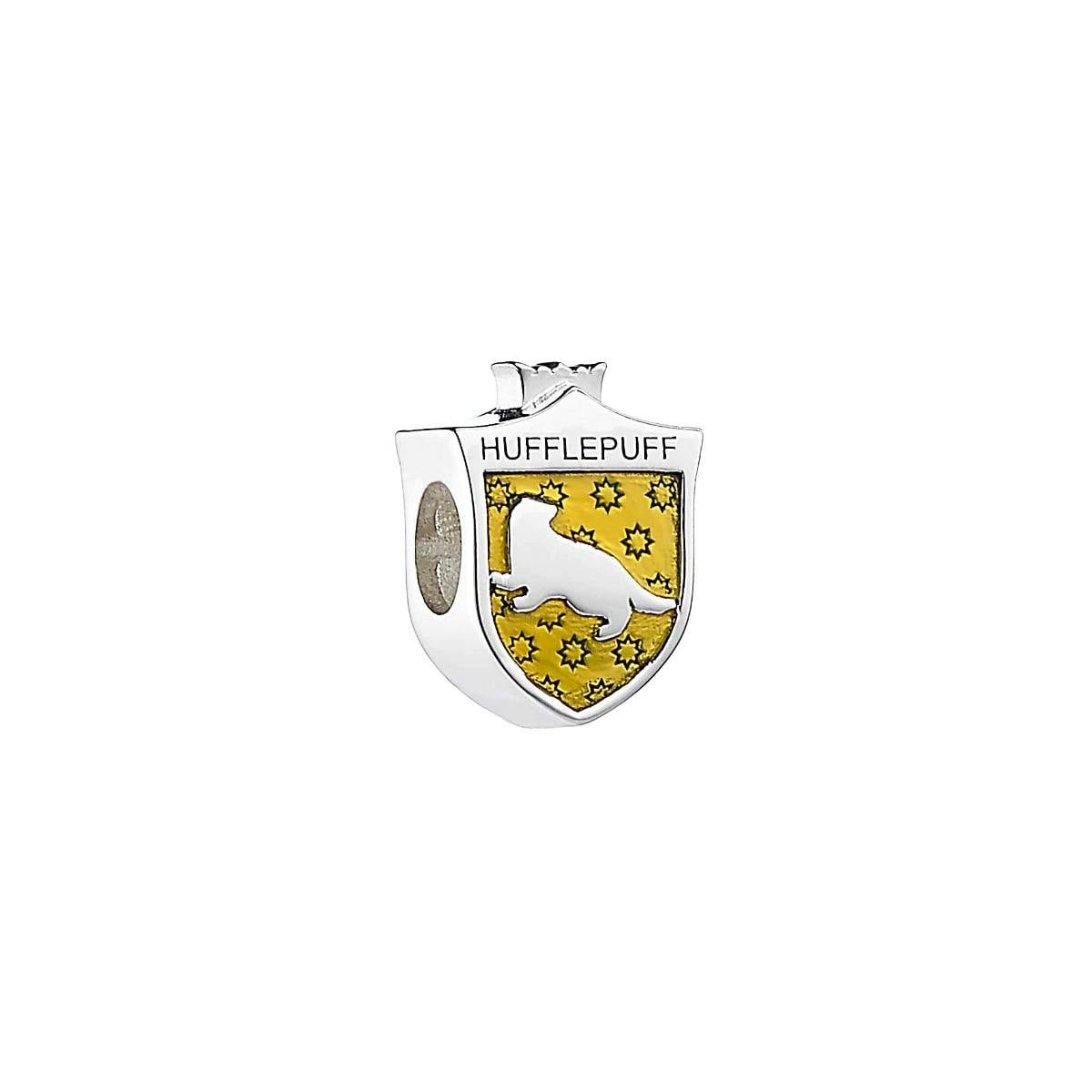 The Carat Shop Silver Harry Potter Sterling Hufflepuff Spacer Bead