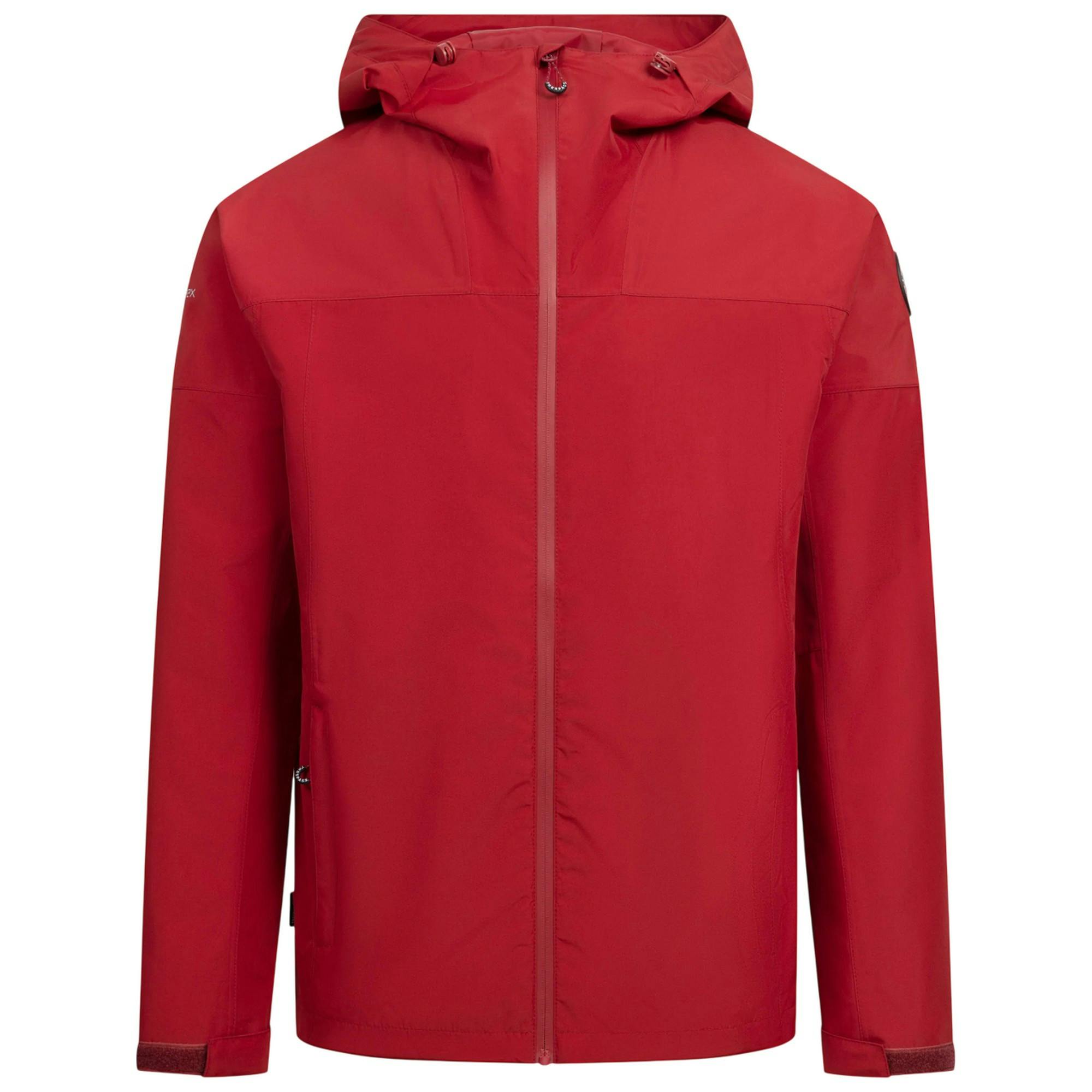 Trespass Men's Monach Waterproof Jacket - Deep Claret - S - Deep Claret - 100% Mixed