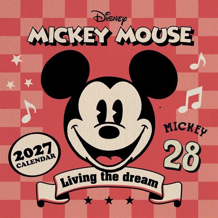 Disney, Mickey Mouse Calendar 2027, Wall Calendars, Month To View, Entertainment, Gift - Image 8