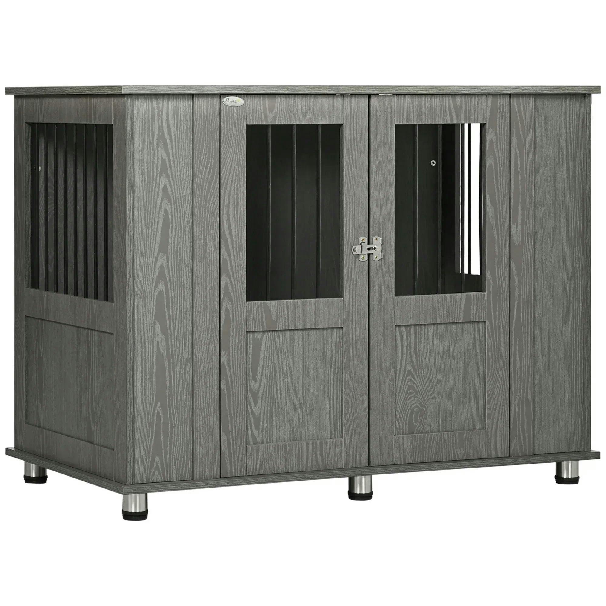 B&Q - Dog Crate Kennel Cage For Extra Large DogIndoor End TableGrey - Image 6