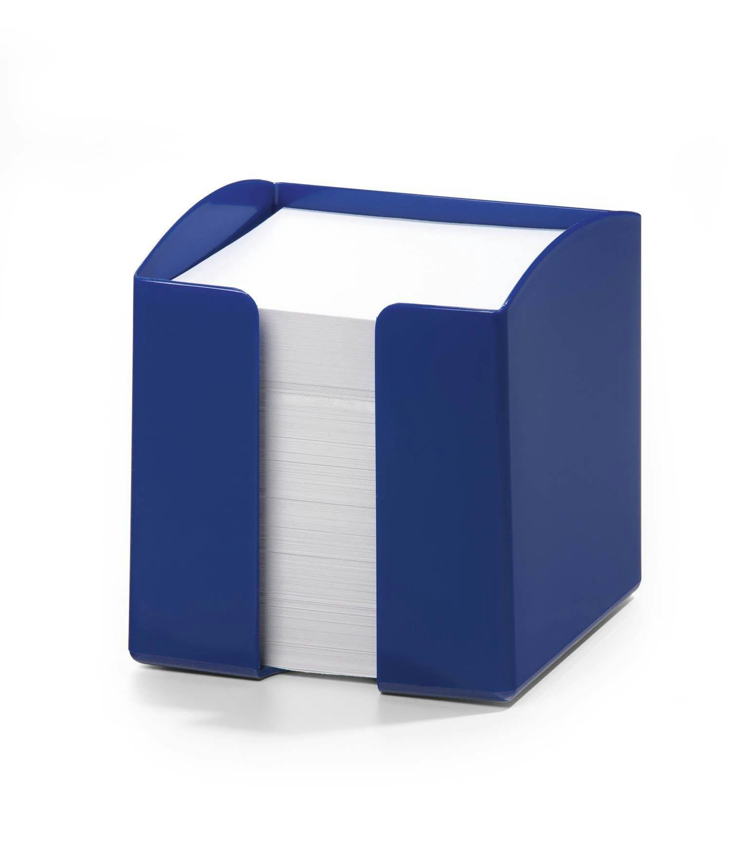 Durable Blue Trend 800 Sheet Note Box Memo Pad Cube | 6 Pack |