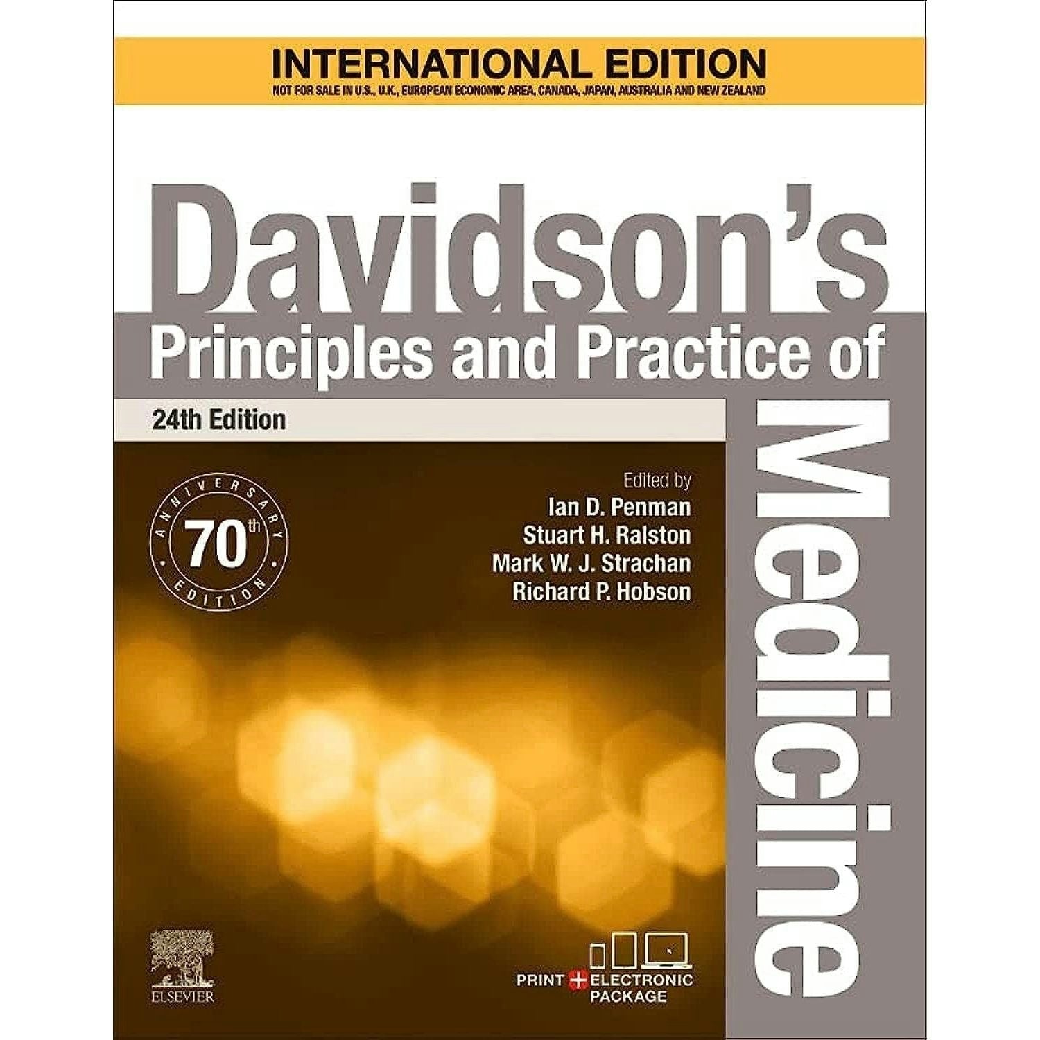 Elsevier Davidson's Principles And Practice Of Medicine International Edition