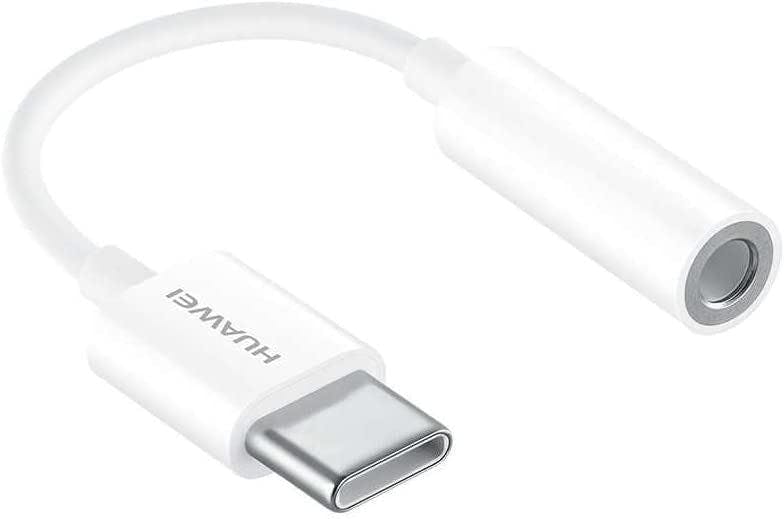Huawei Usb-C To 3.5 Mm Earphone/Headphone Audio Jack Adapter - White - Image 2