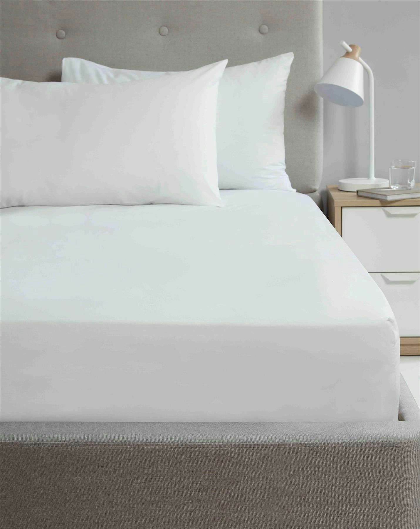 Homespace Direct Cream Microfibre 180 Thread Count Pillowcase Pairs - Pillowcase Pair