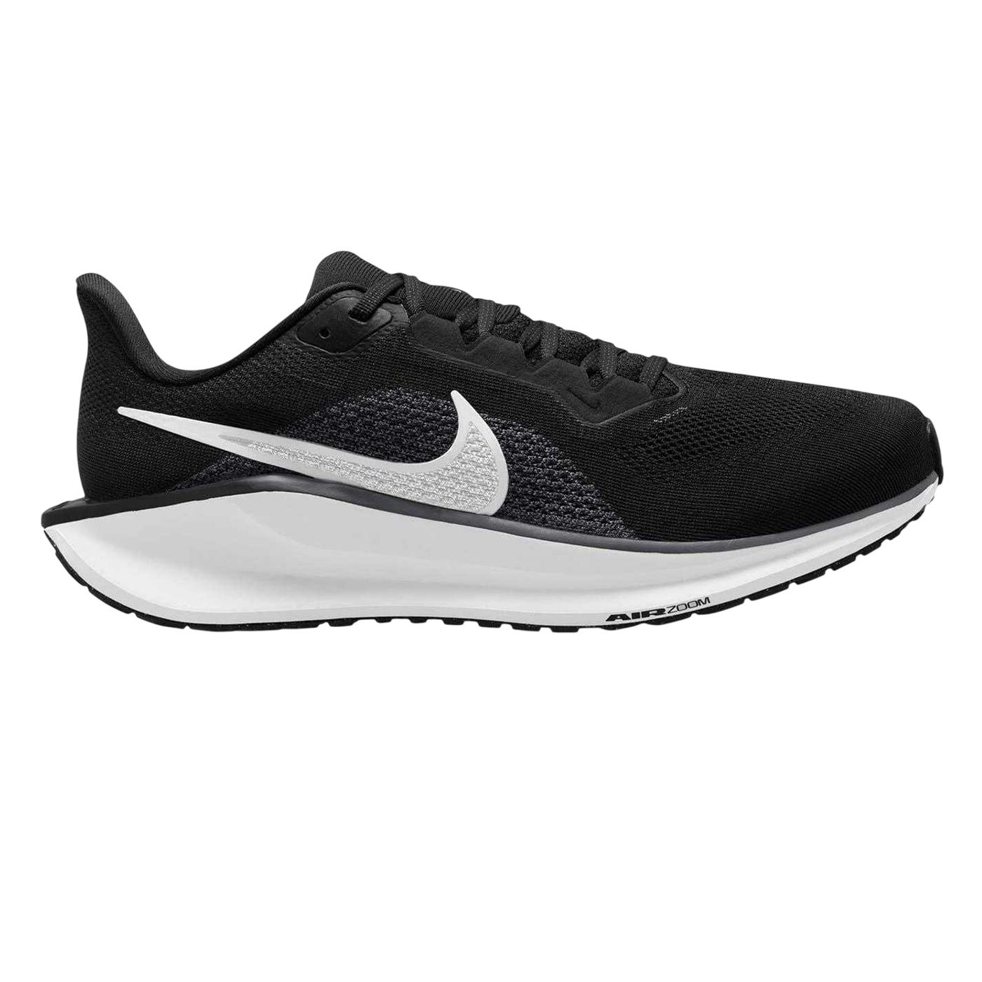 Nike Men's Black/White Air Zoom Pegasus 41 Road Pegasus Trainers - 8.5 Uk - 100% Mixed