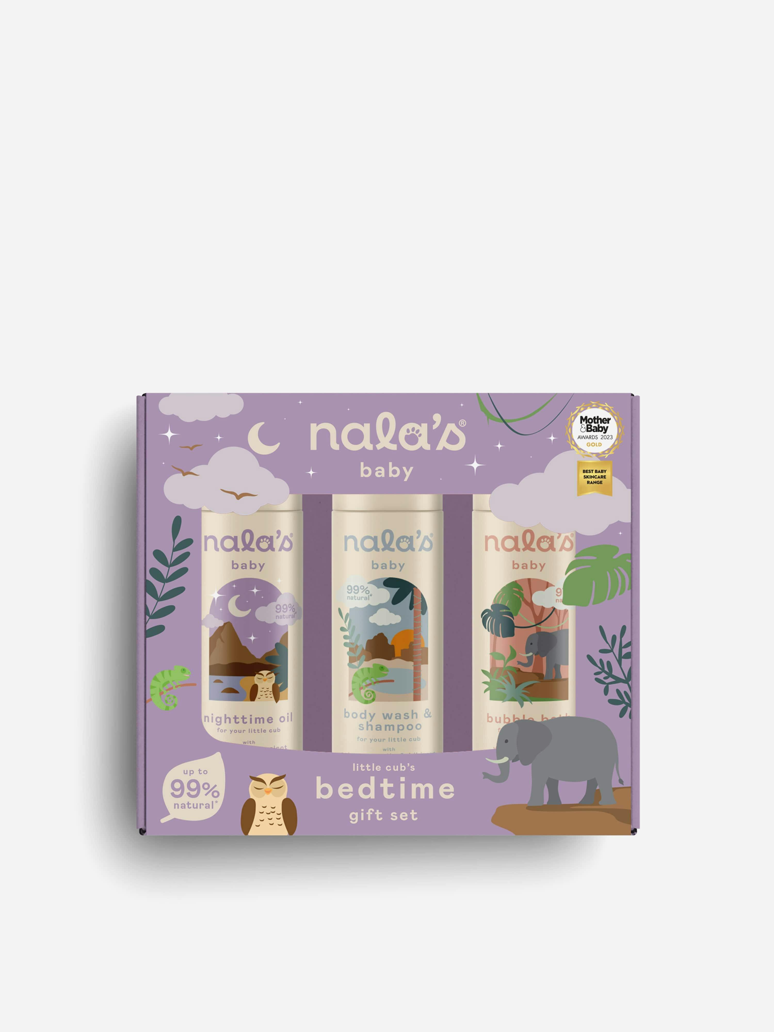 Debenhams Baby Bedtime Gift Set - Bubble Bath, Body Wash & Shampoo, Nighttime Oil - Multicolor - Image 9