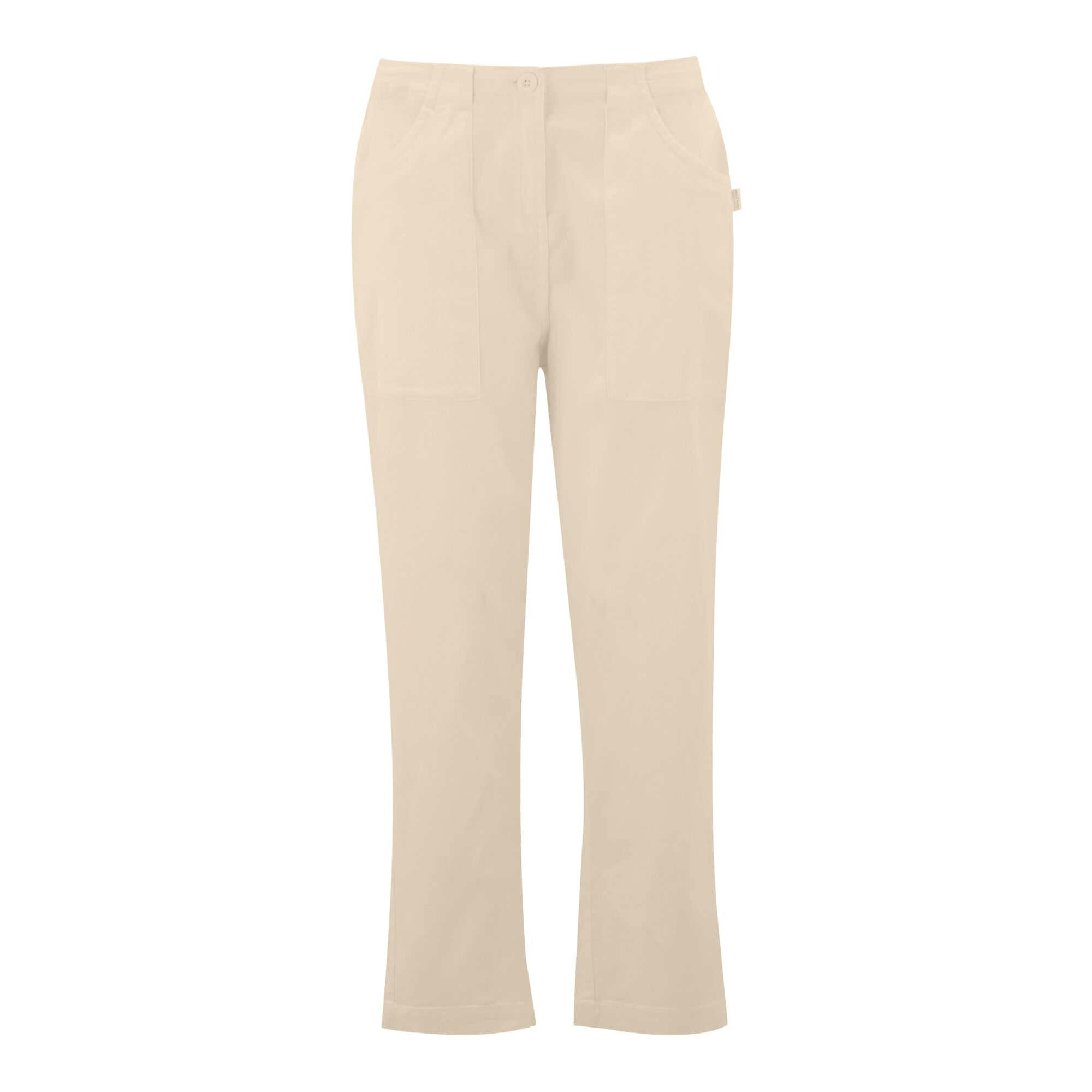 Regatta Women's Light Shorebella Capri Trousers - Vanilla - 16 Uk - Vanilla - 56% Viscose/40% Cotton/4% Elastane