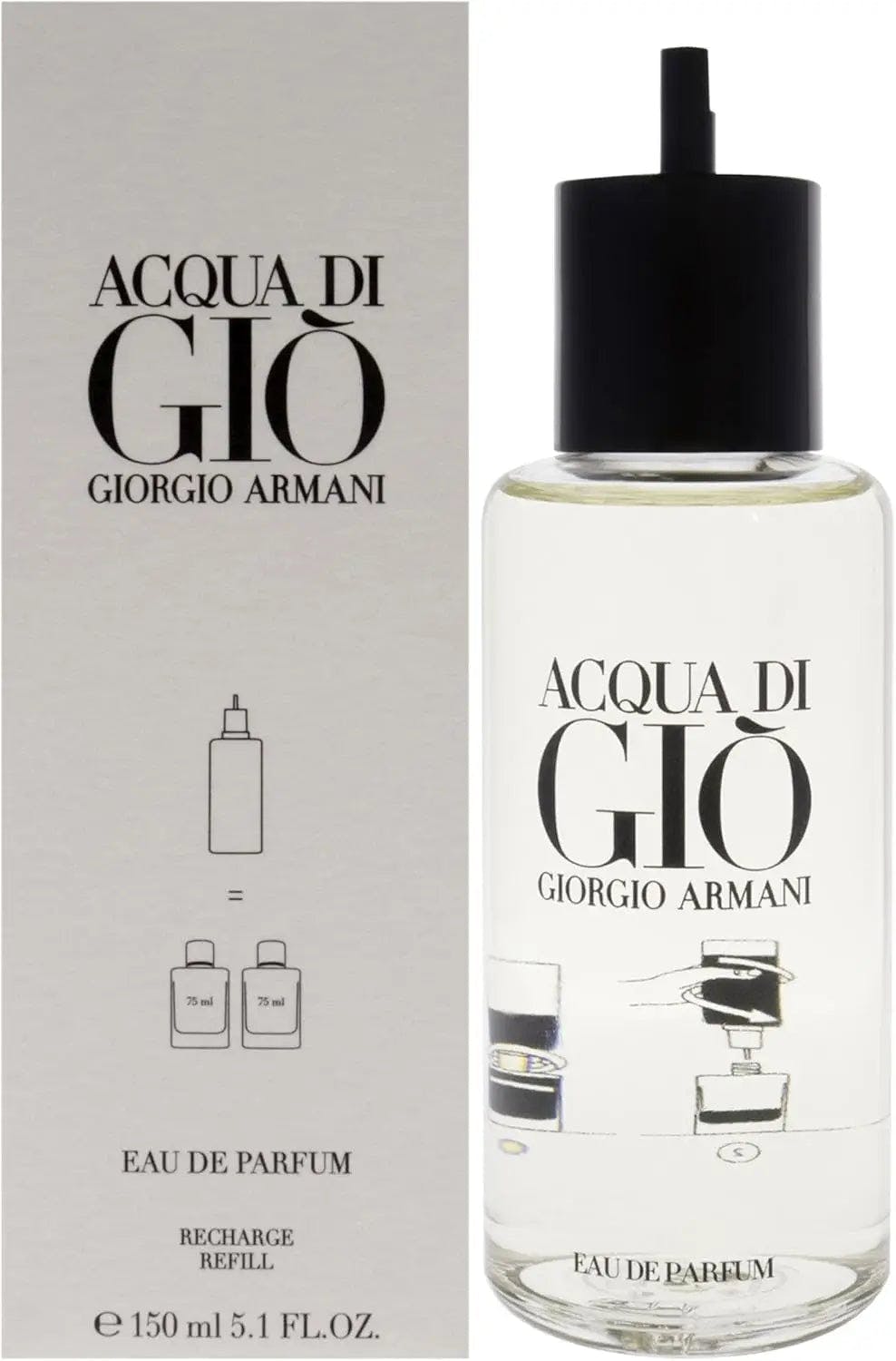 Armani Men's Misc Acqua Di Gio Eau De Toilette Refill In 150Ml - Image 13