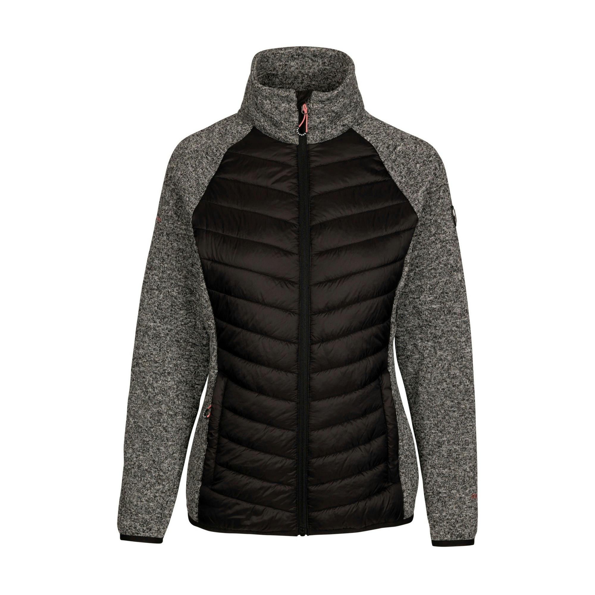 Trespass Women's Grey Rita Fleece Jacket - Marl - M - Marl - 100% Polyamide
