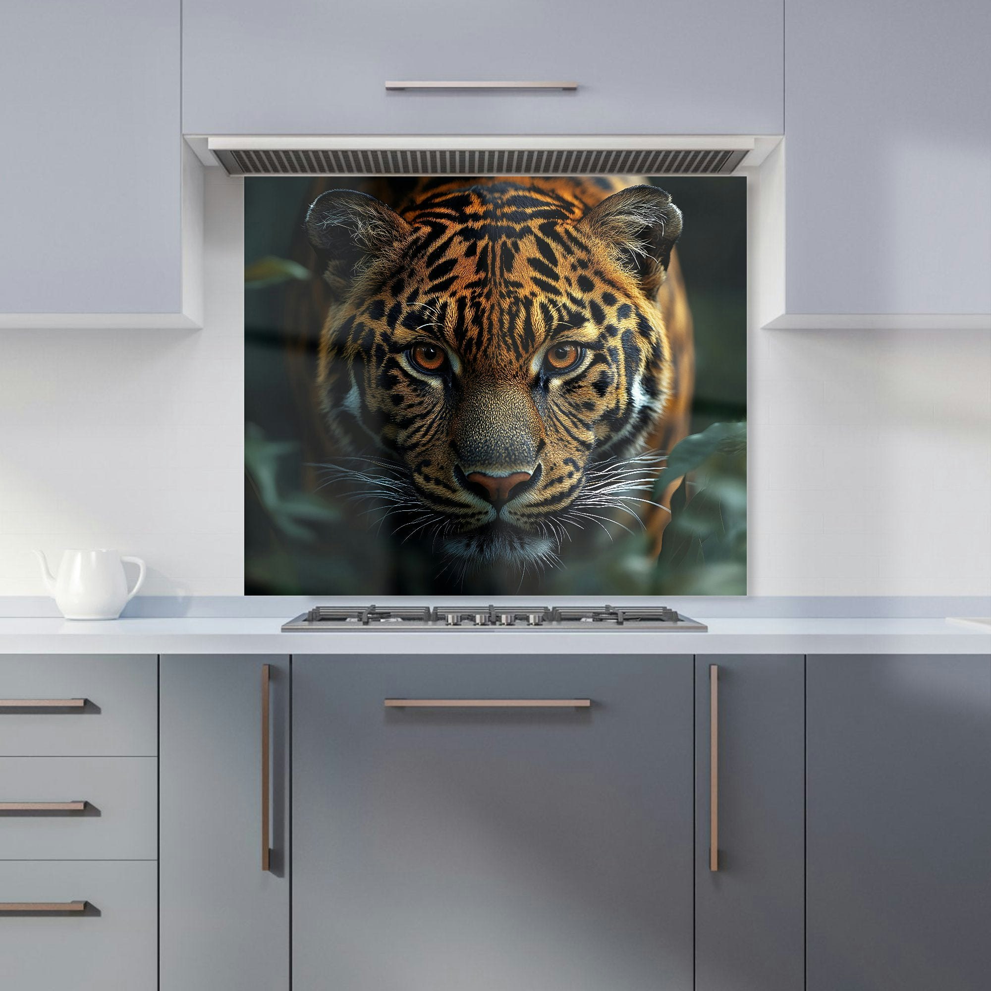 Warren Reed Tiger Kitchen Splashback - W900mm X H750mm