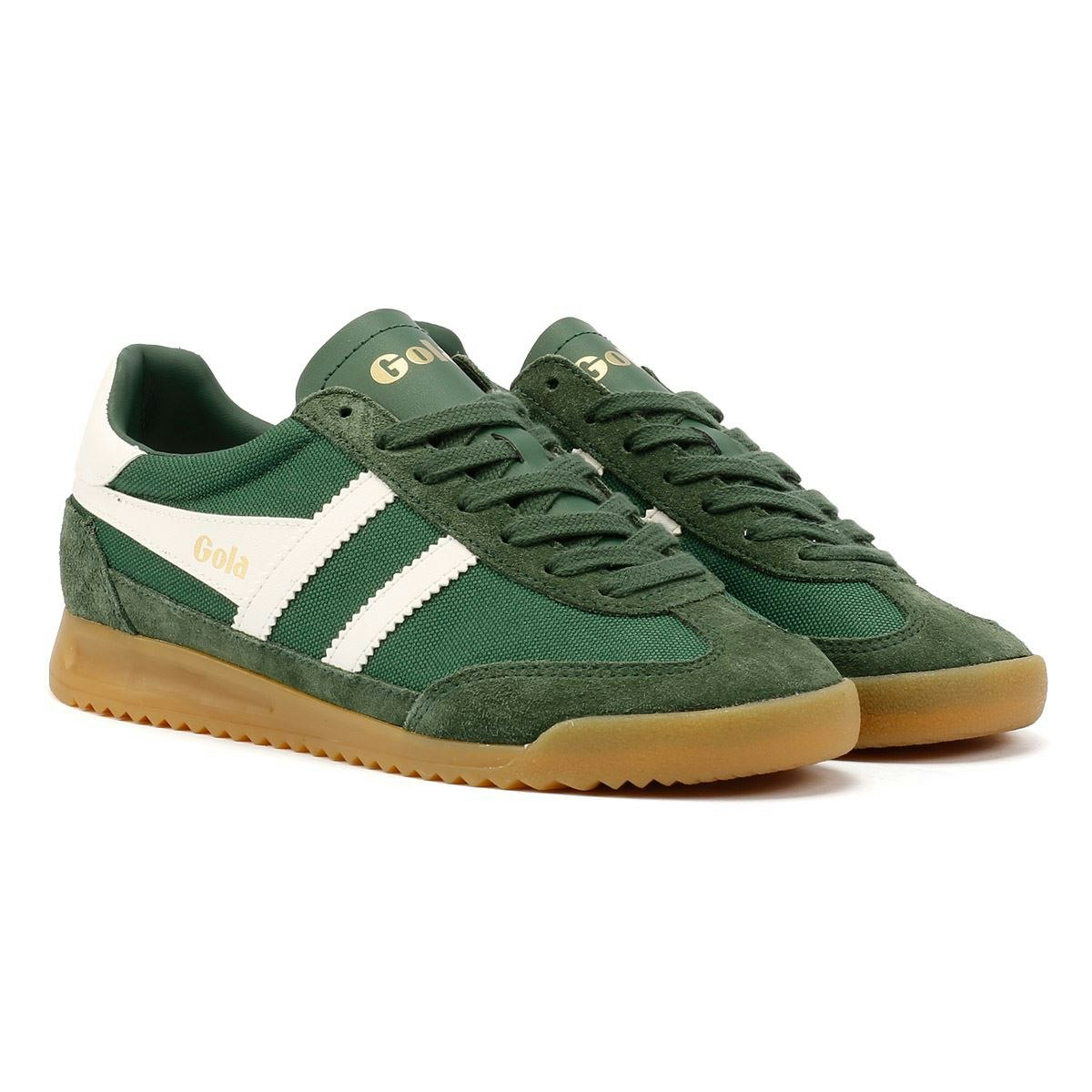 Gola Women's White Clb623nw Tornado Evergreen/Off - Size 6