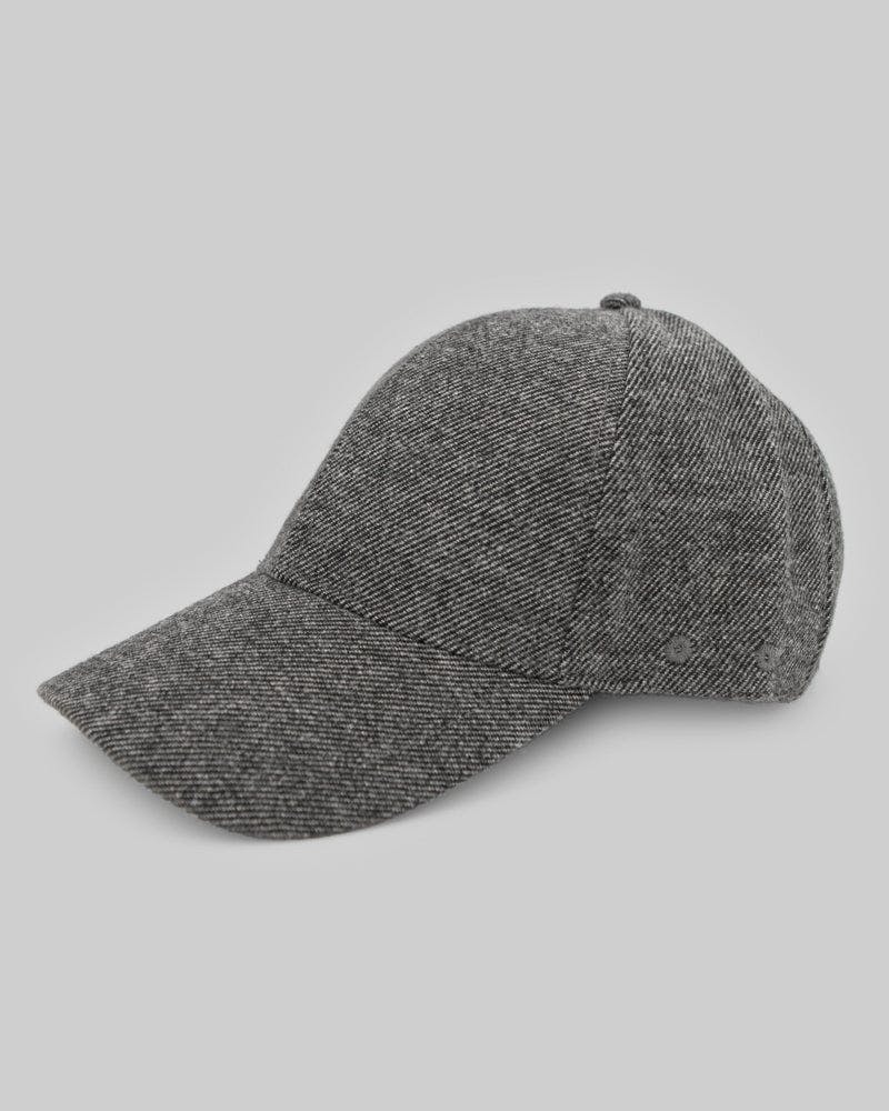 Steel & Jelly Twill Baseball Cap - Charcoal - One Size