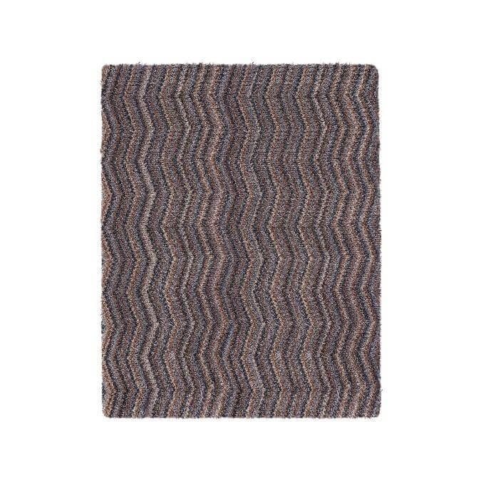 Rackhams Washable Mats - Chevron Design - 80X95 Cm