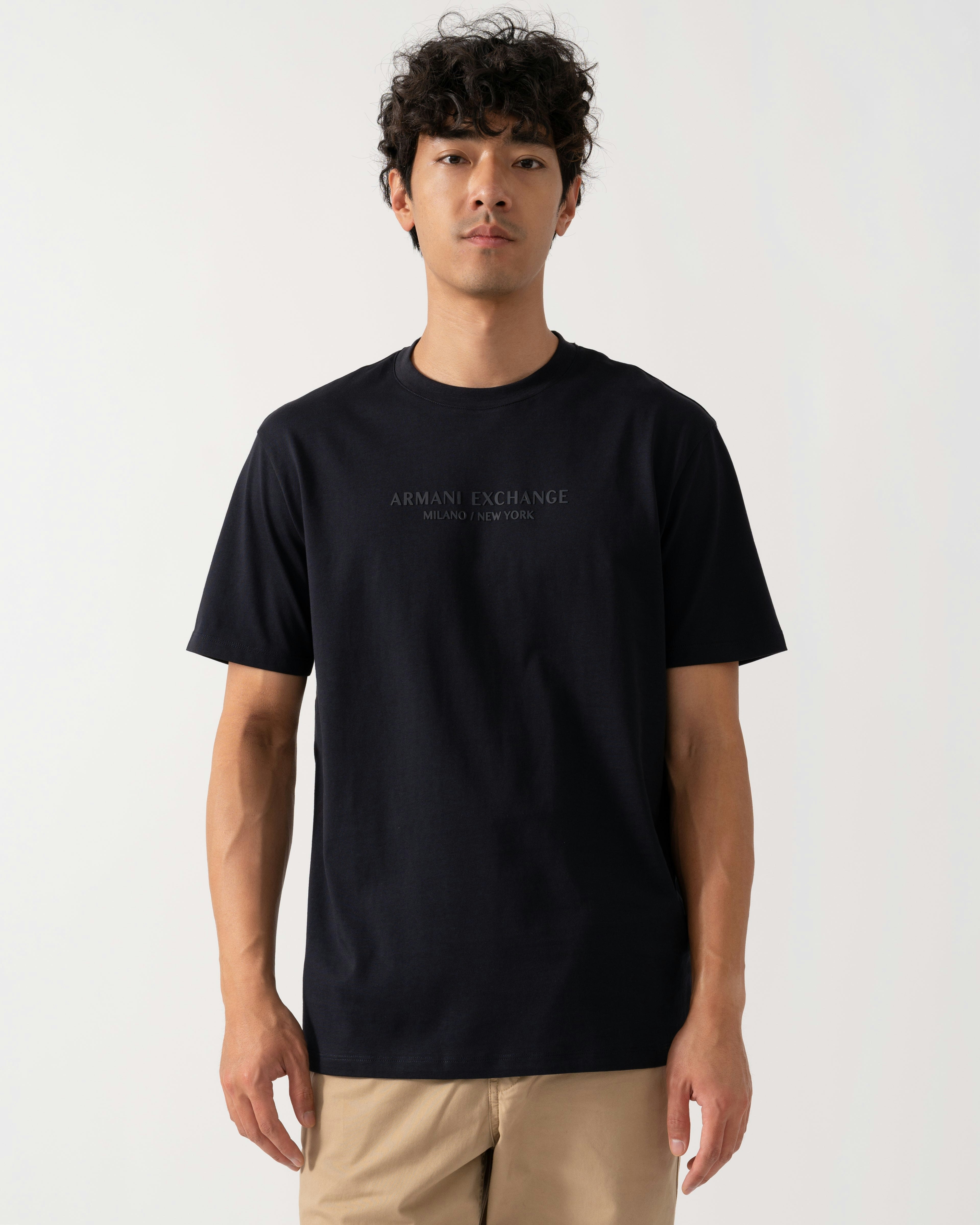 Armani Exchange Men's T-Shirt Xm001280-Af10361 - Deep Navy Ub101 - Deep Navy Ub101 - M