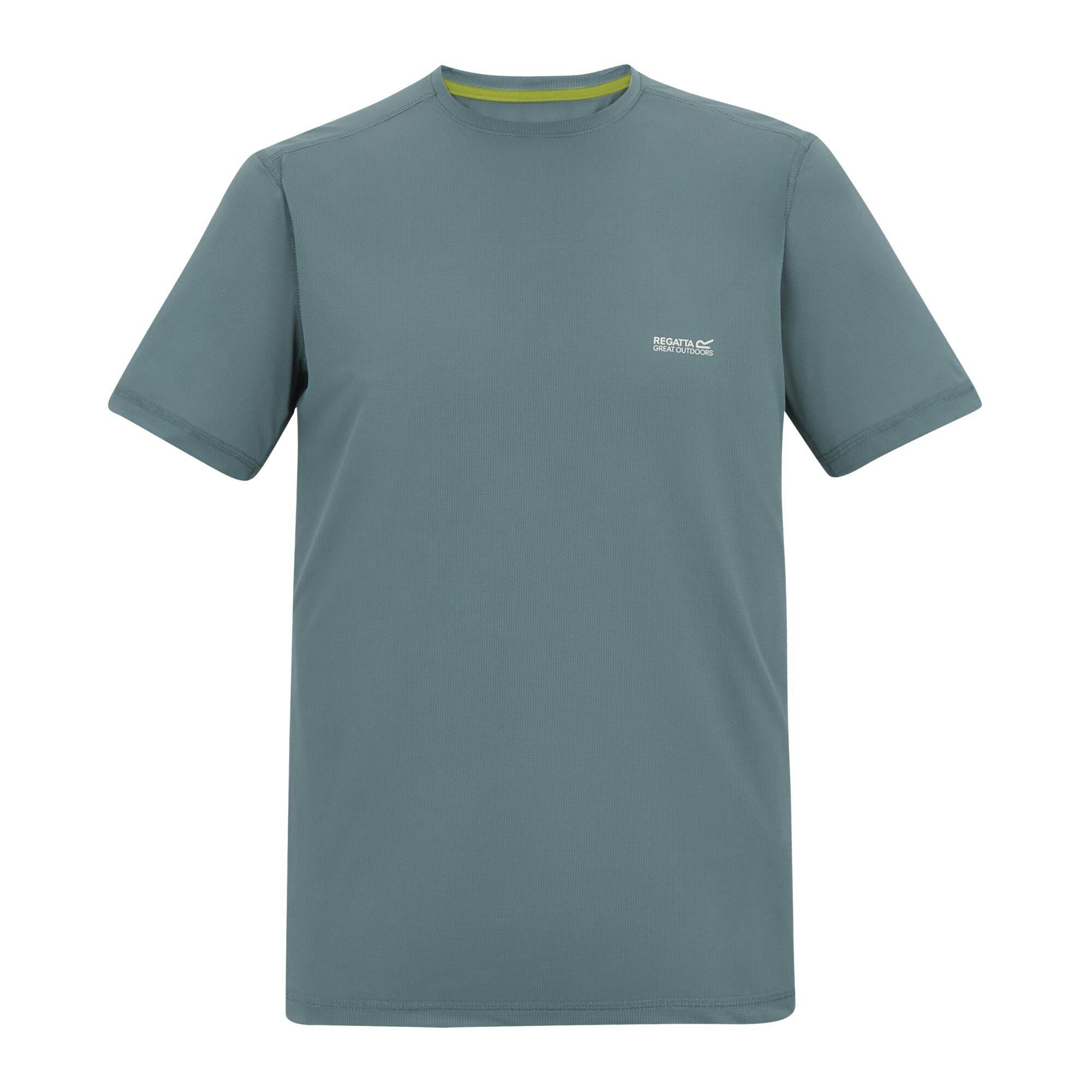 Regatta Men's Fingal Stretch T-Shirt - Arctic - M - Arctic - 62% Polyester/30% Recycled Polyester/8% Elastane