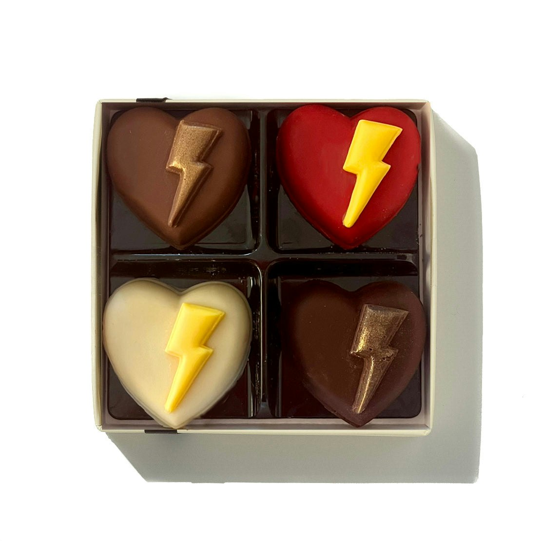 Choc On Choc Dark/White Love Struck Chocolate Box