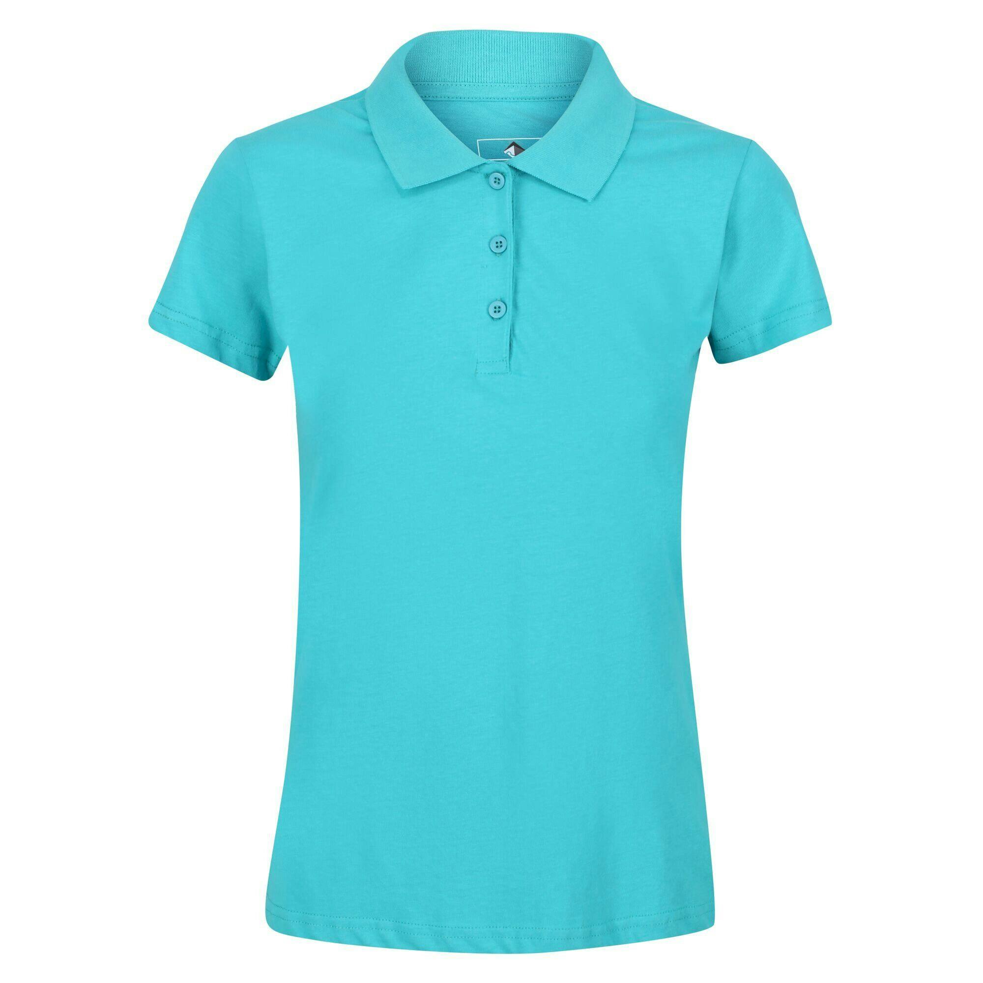 Regatta Women's Turquoise / Sinton Polo Shirt - 10 Uk - 100% Cotton