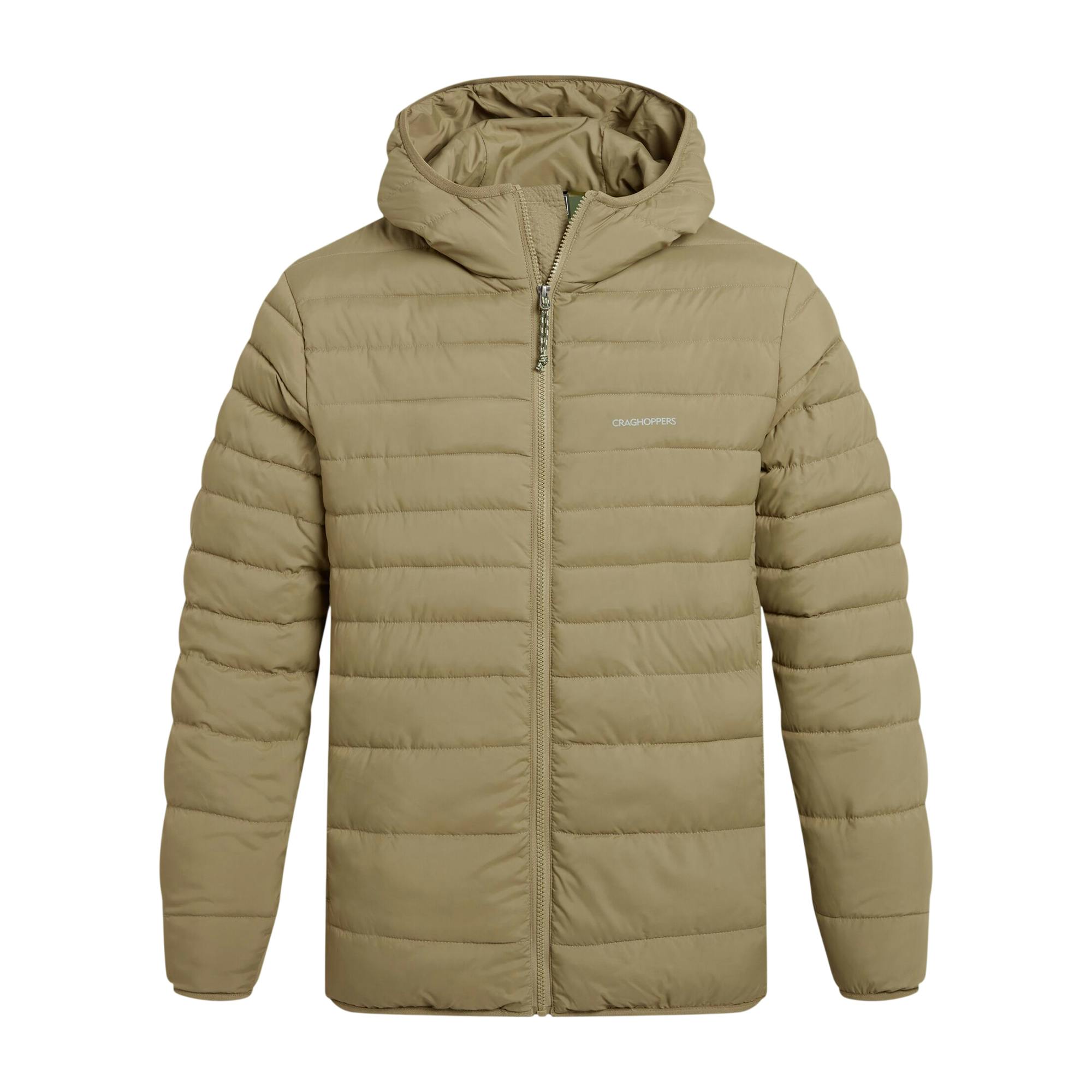 Craghoppers Men's Compresslite Ix Hooded Padded Jacket - Cardamom - Xxl - Cardamom - 100% Recycled Polyester