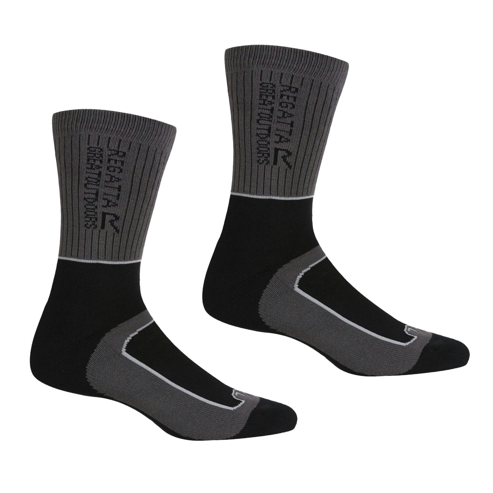 Regatta Women's Grey/Light / Samaris 2 Season Boot Socks - Briar Steel - Briar Steel Size 3