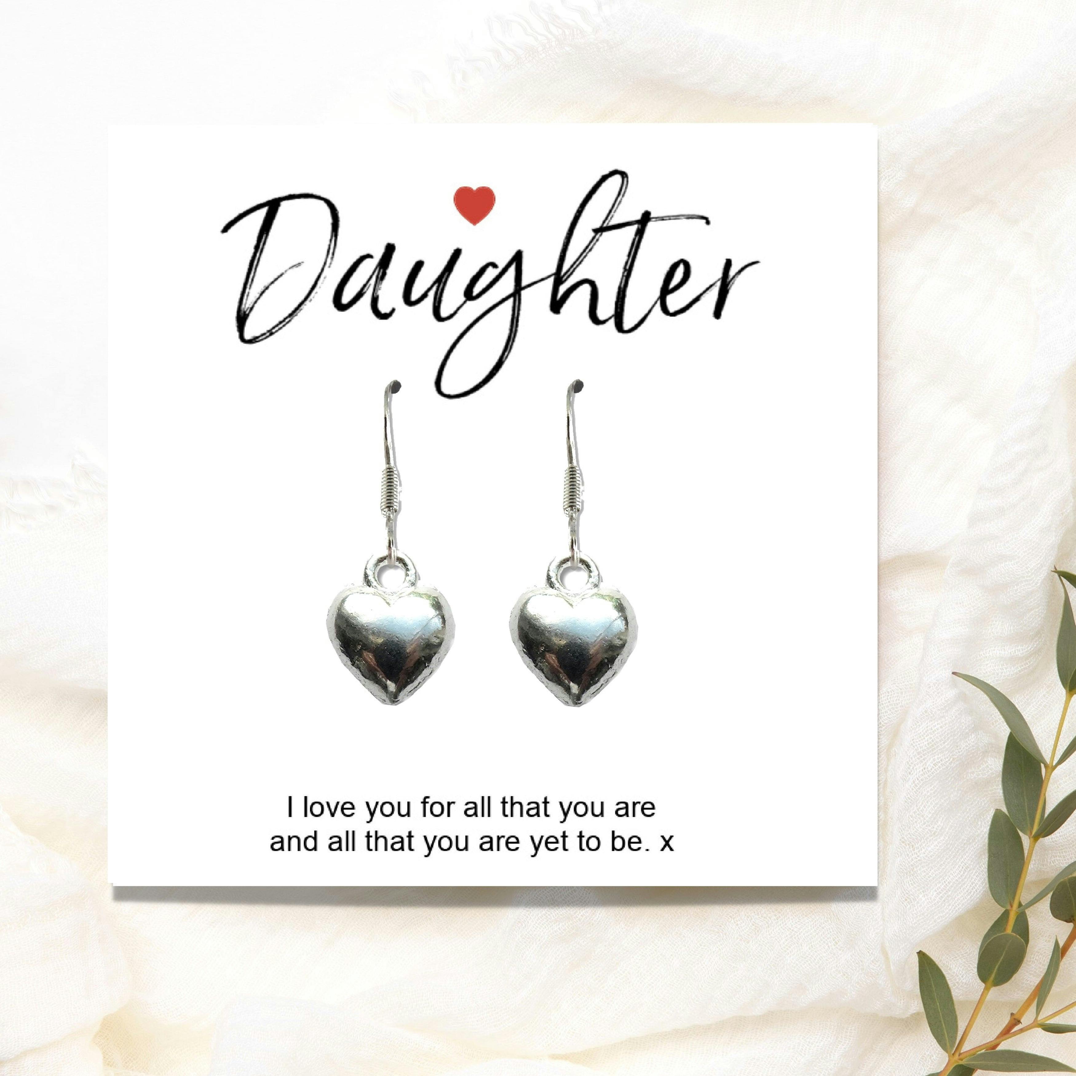 Scotland Women's Daughter Heart Earrings With Gift Card, Football by Aye Do, Sports Direct - Image 2