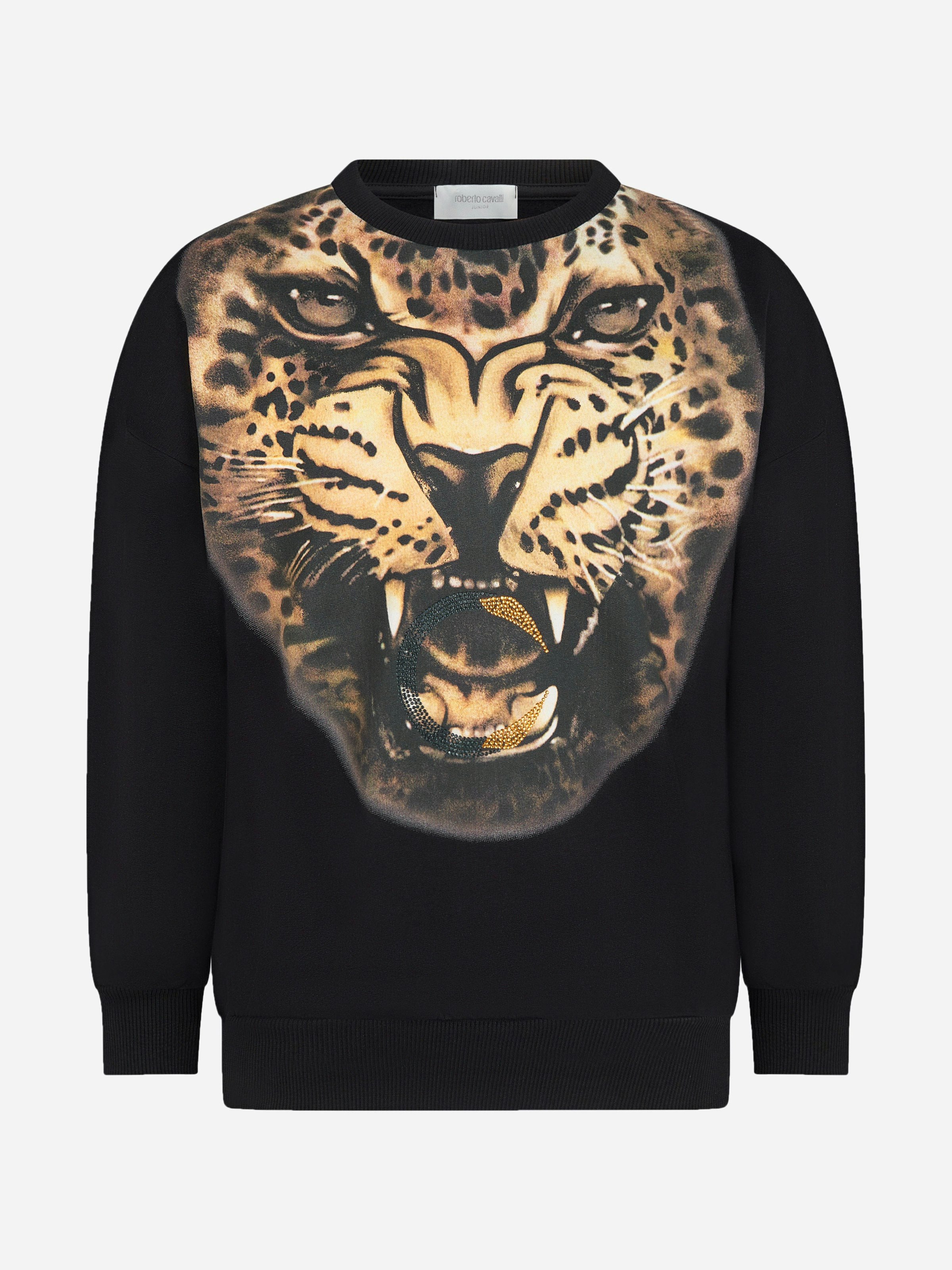 Roberto Cavalli Girls Sweat Top - Multicoloured - 10 Yrs