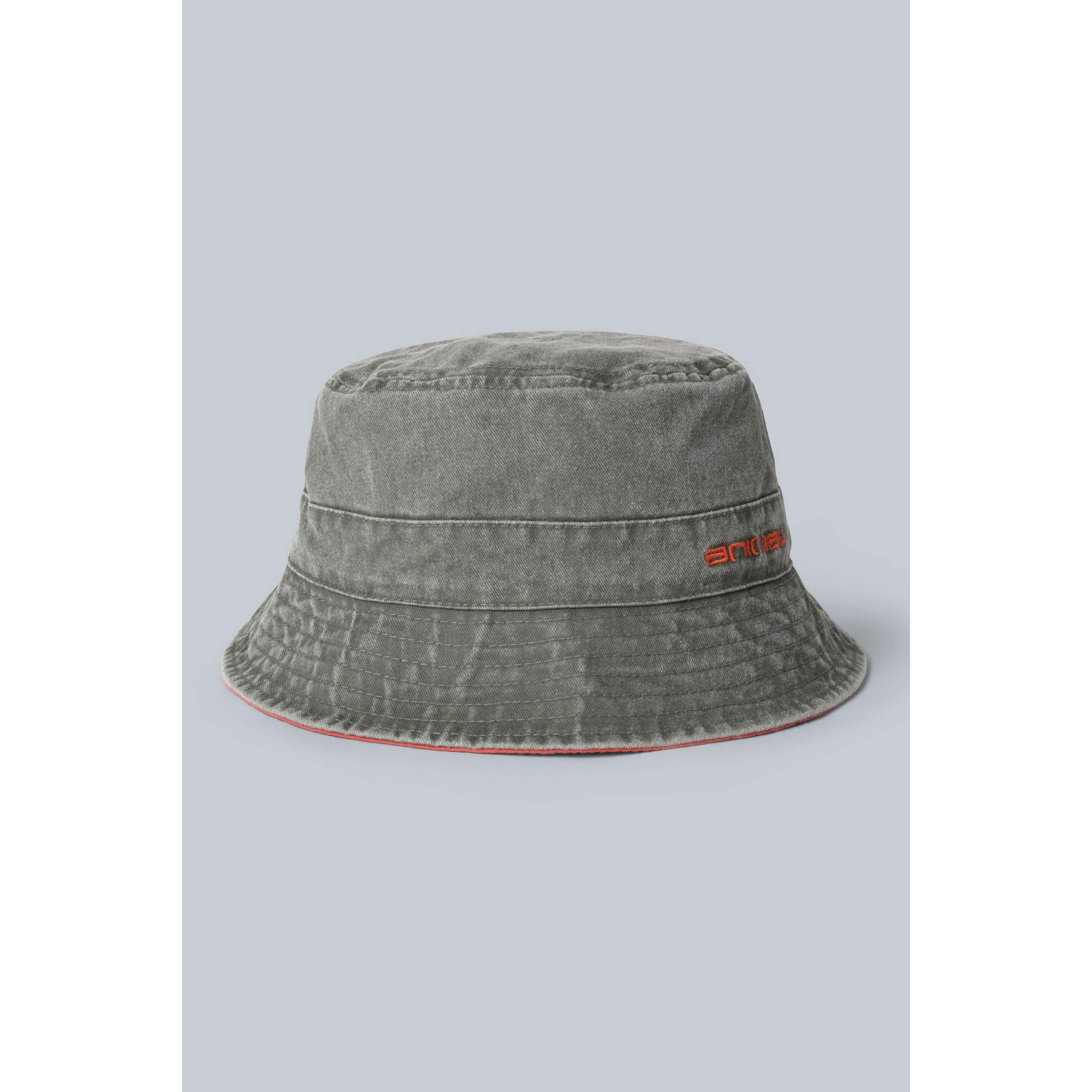 Animal Men's Dark Sean Organic Bucket Hat - Khaki - One Size - Khaki - 100% Organic Cotton