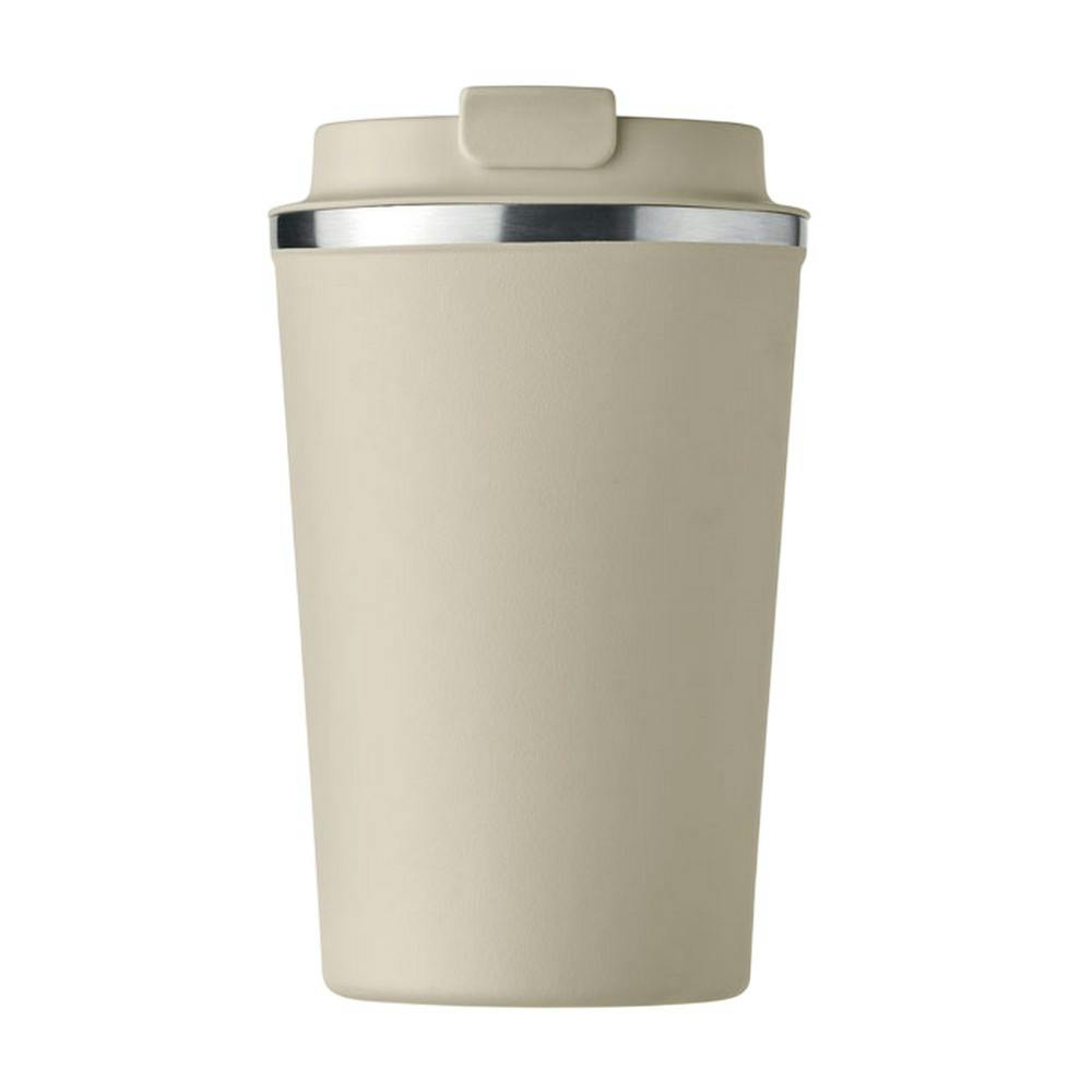Rackhams Beige Brace Double Wall 350Ml Tumbler - One Size - 100% Mixed