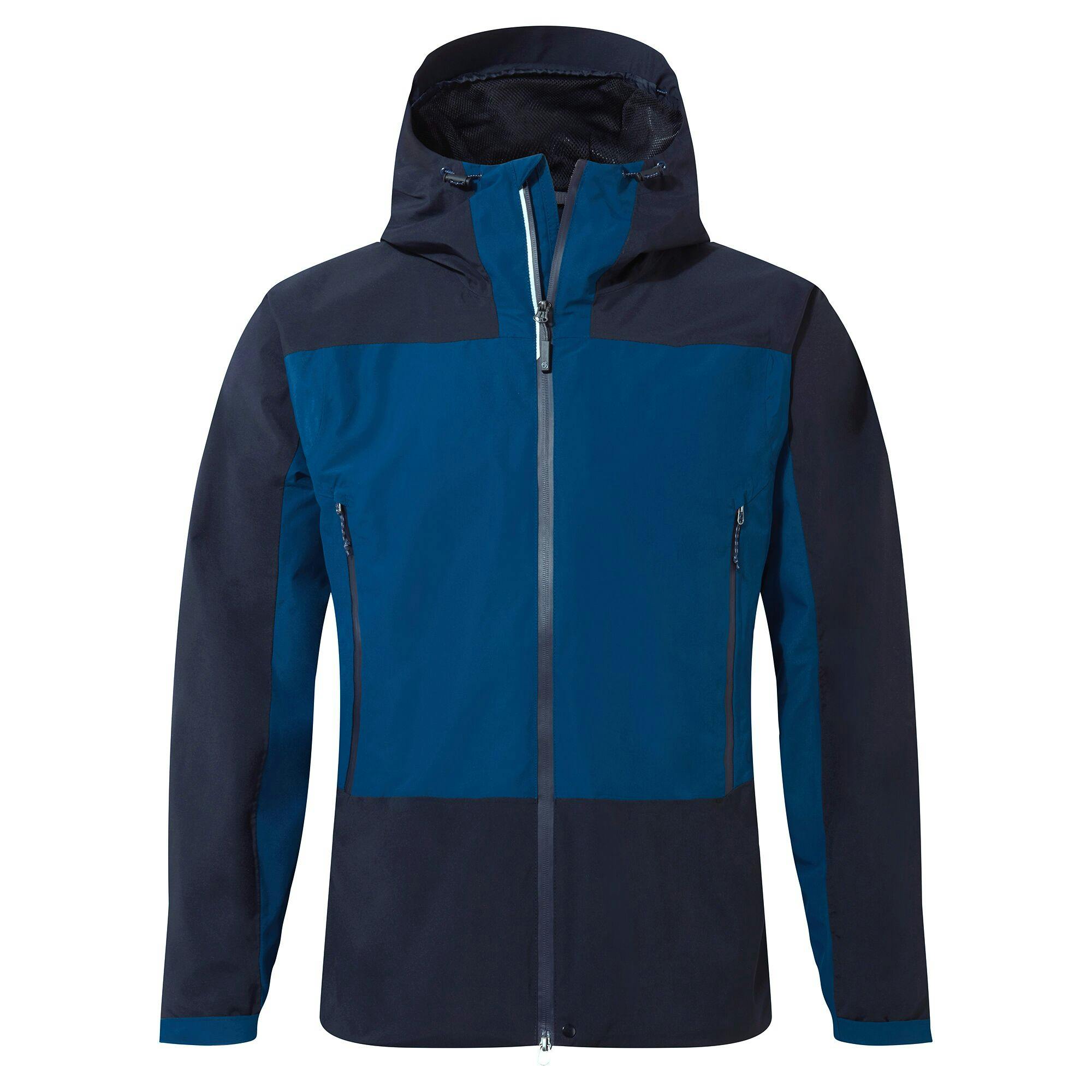 Craghoppers Men's Blue/Dark Expert Active Jacket - Poseidon Navy - 3XL - Poseidon Navy - 100% Polyester