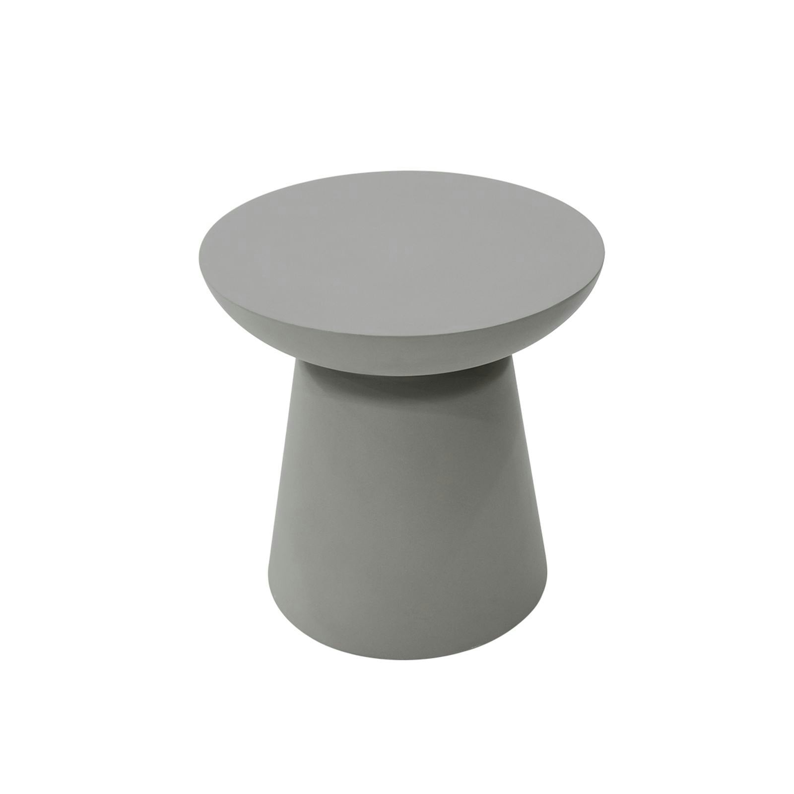 Rackhams Gray Kylix Grc Side Table In Space - Space - Grc Concrete - 1