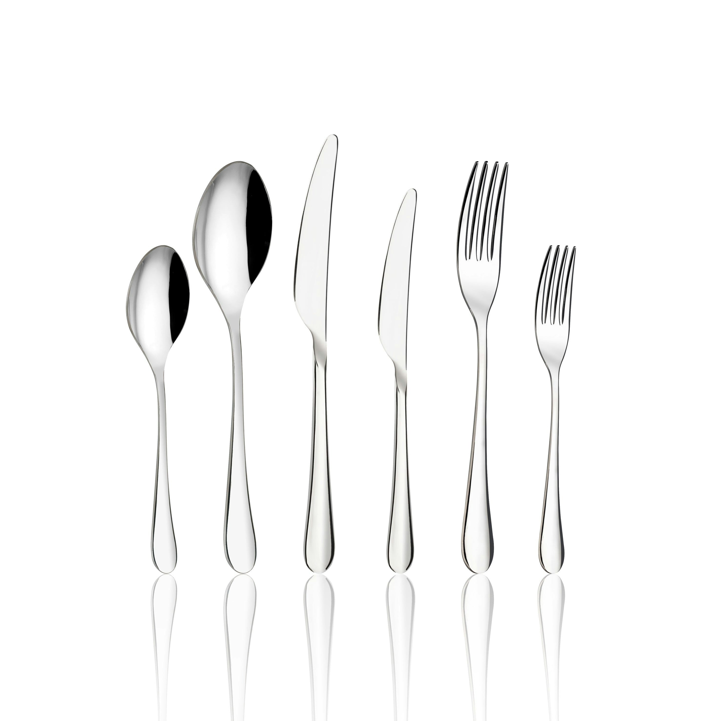 Rozi Damla Collection 24-Piece Cutlery Set (For 4 People)