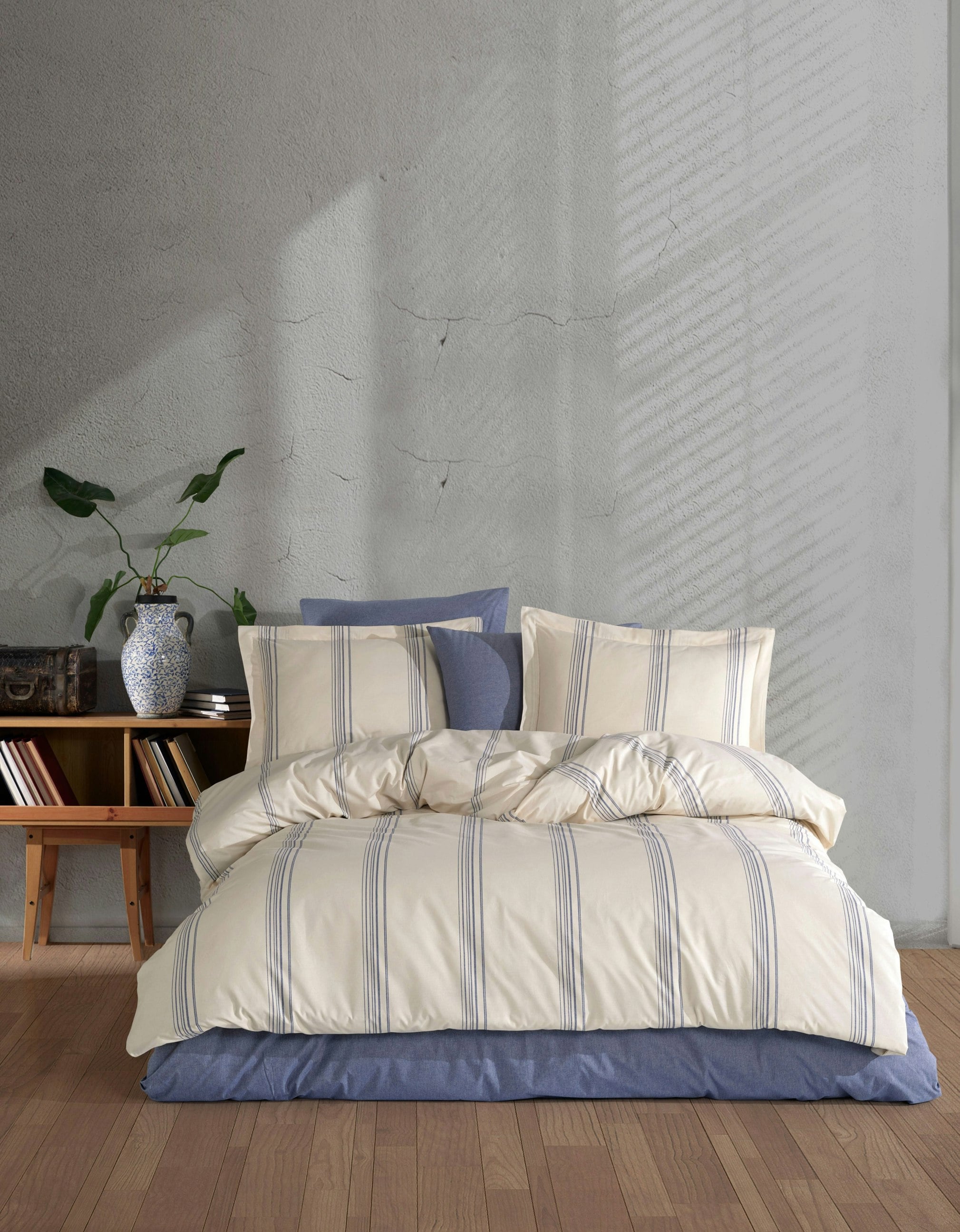Rackhams Natural Collection Cotton 6-Piece Duvet Cover Set