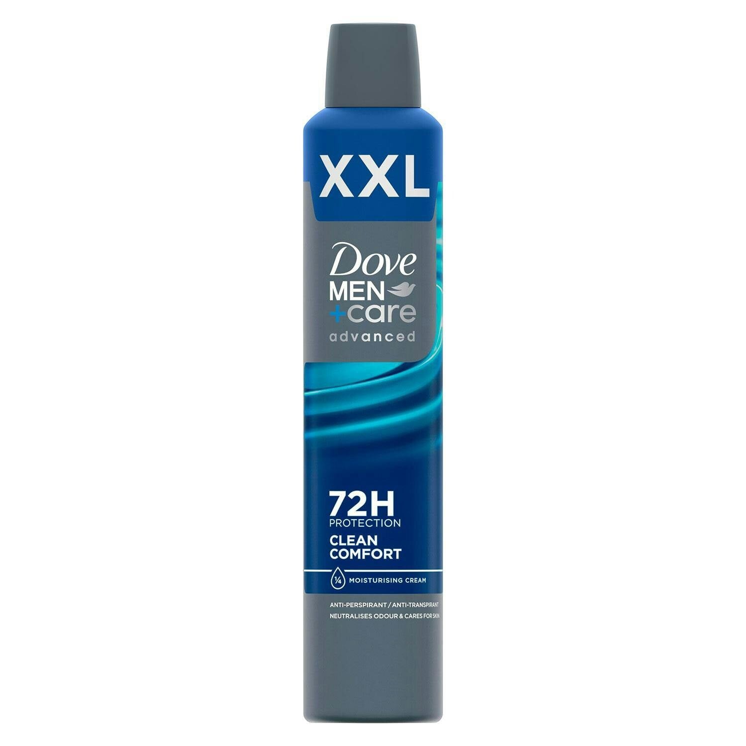 Dove Men+Care Advanced Clean Comfort XXL Anti-Perspirant Aerosol 300 ml - Image 5