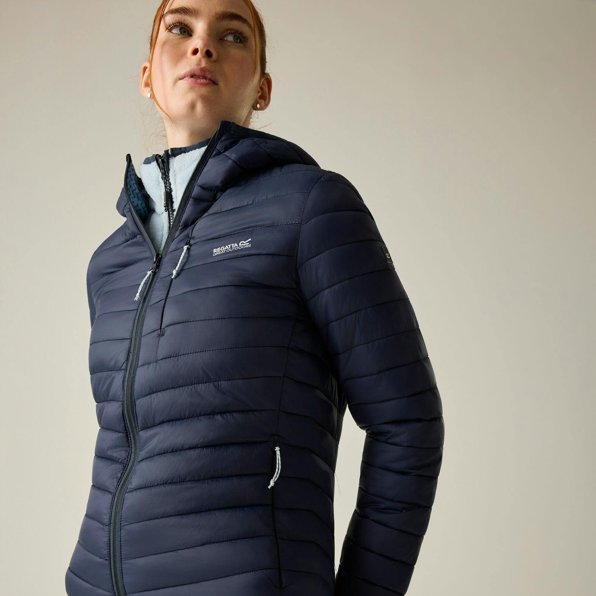 Regatta Women's / Lighthouse Lightweight Padded Jacket - Navy - 12 Uk - Navy - 100% Polyamide