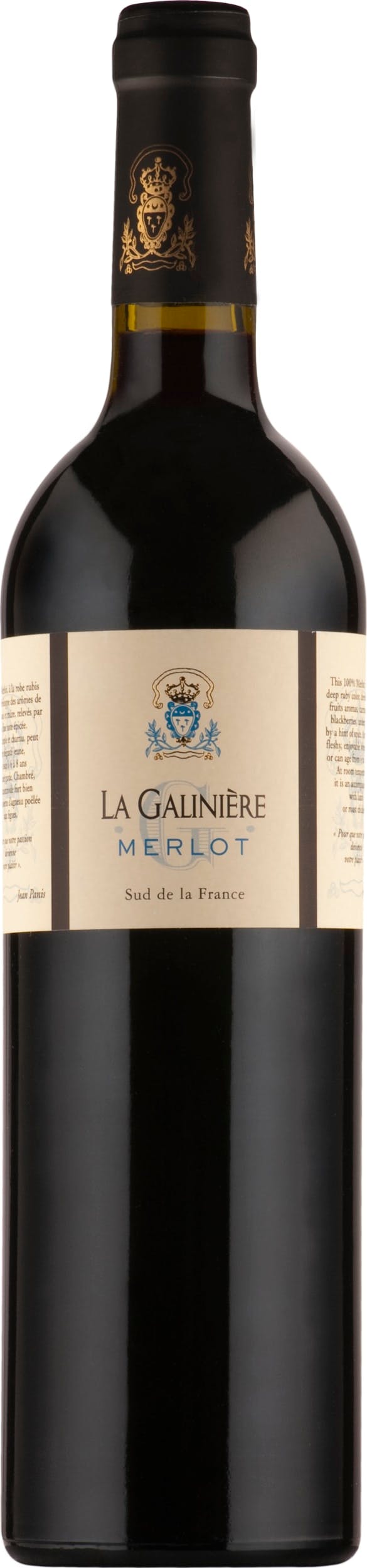 Various Wine Red Chateau Du Donjon La Galiniere Merlot 2024 75Cl - Pack Of 6
