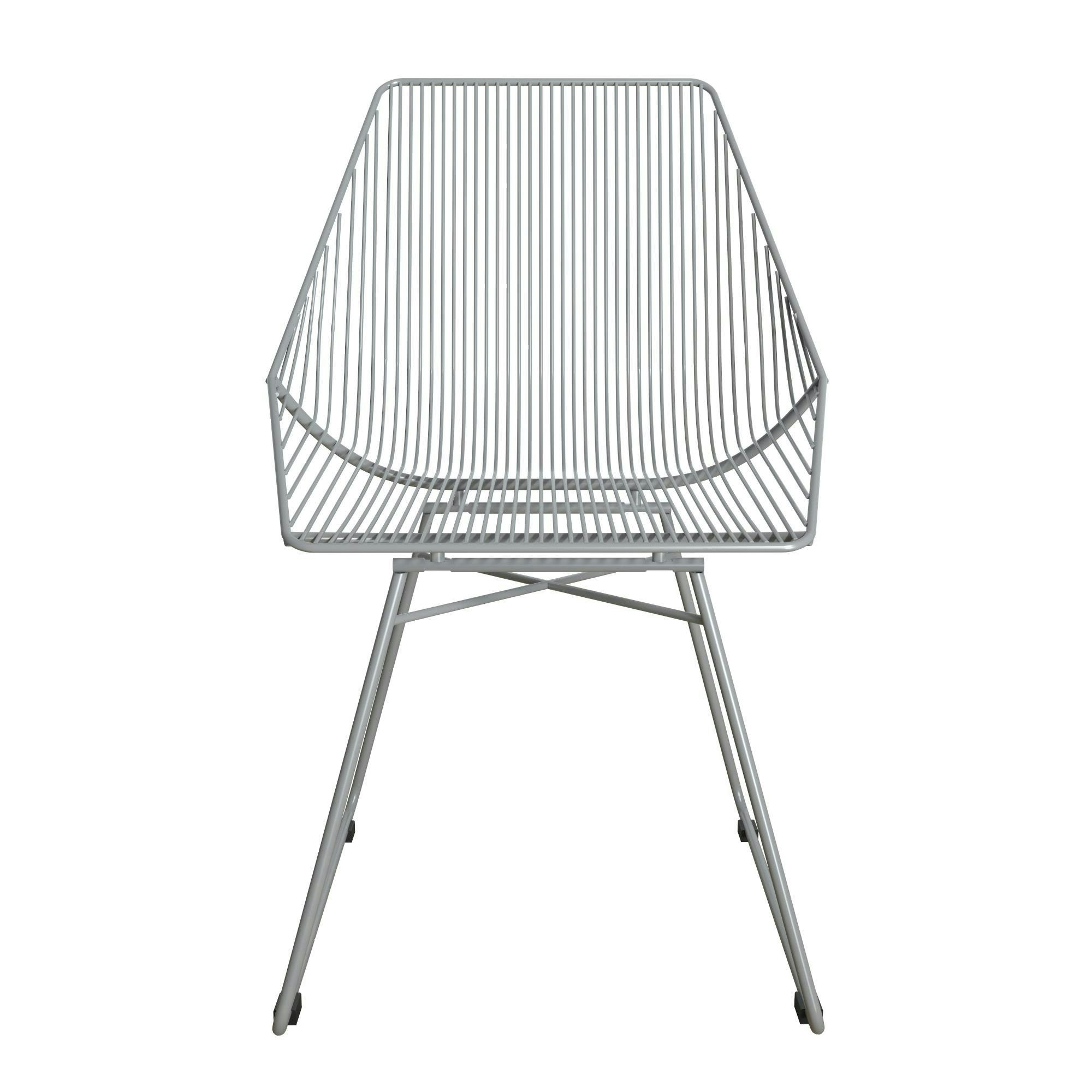 Dorel Home Grey Ellis Accent Dining Chair Metal