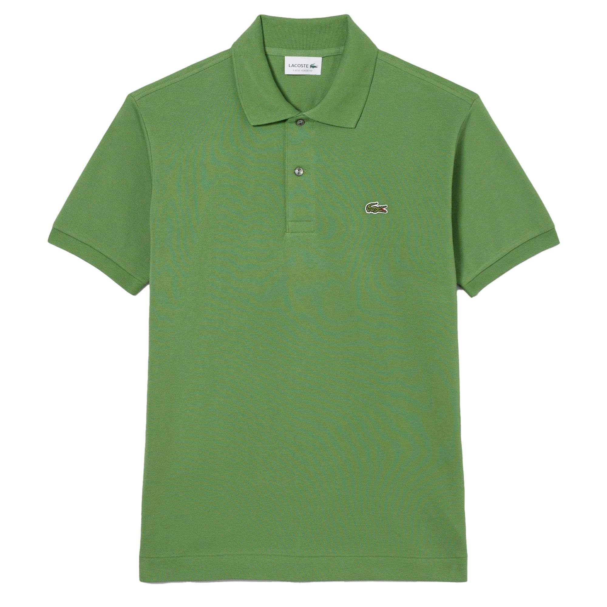 Lacoste Green Classic Fit Polo Shirt Lime - M