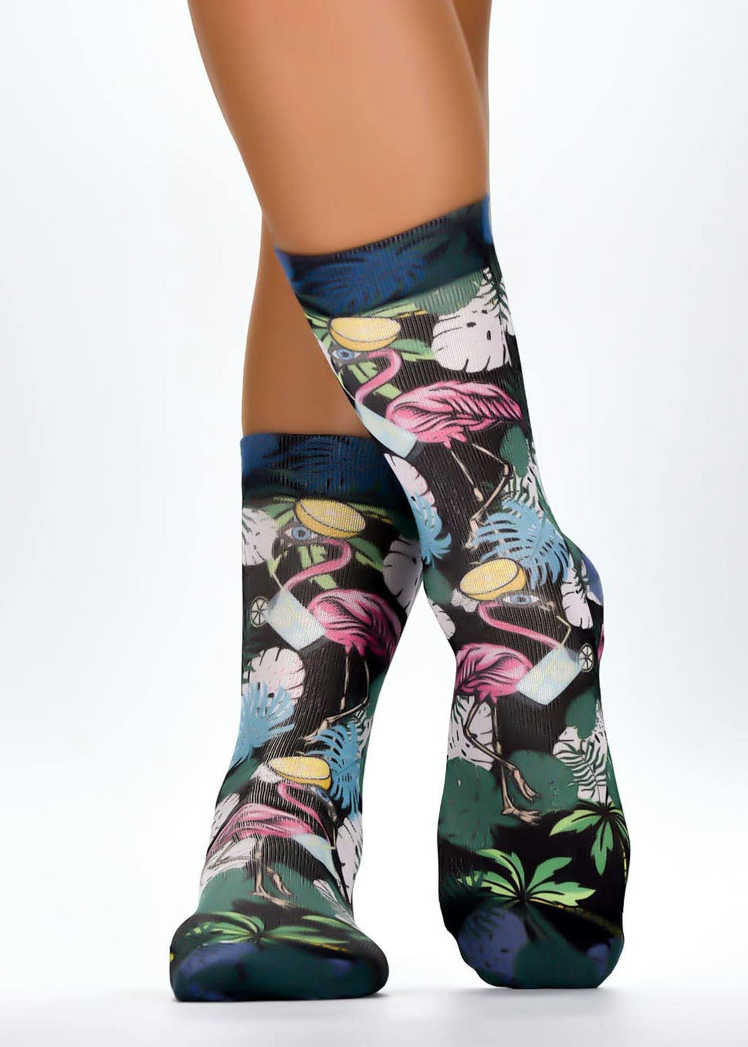 Jemsox Women's Jungle Party Novelty Gift Socks