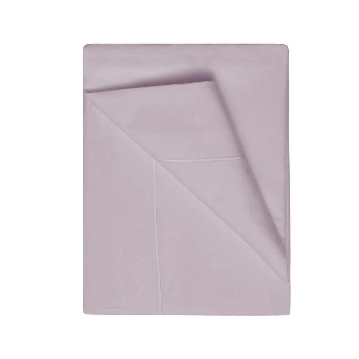 Belledorm 400 Thread Count Egyptian Cotton Flat Sheet - Mulberry - Mulberry - Double - 100% Egyptian Cotton