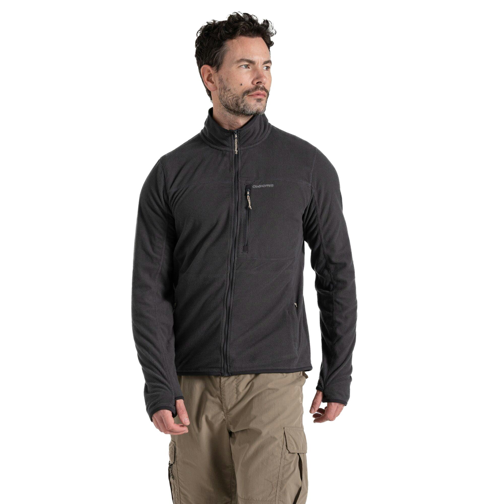 Craghoppers Men's Black Spry Nosilife Jacket - Pepper - M - Pepper - 100% Polyester