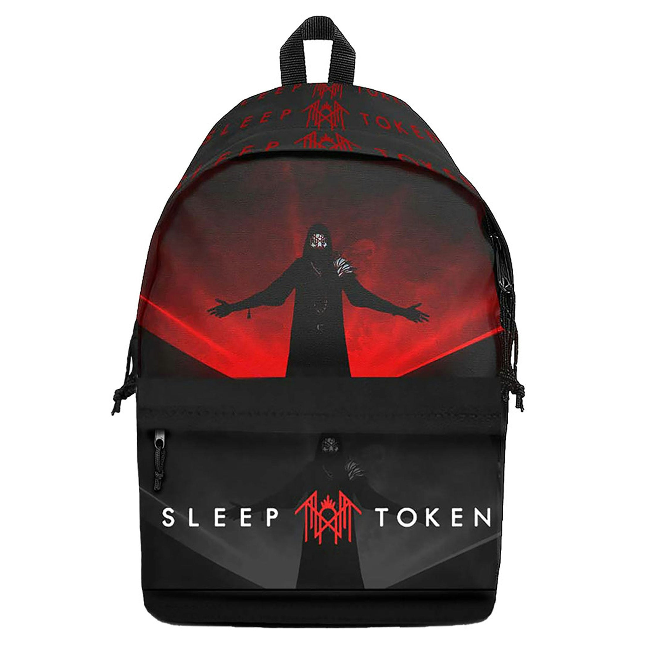Paradiso Clothing Red/Light Paradiso Sleep Token Band Logo Backpack