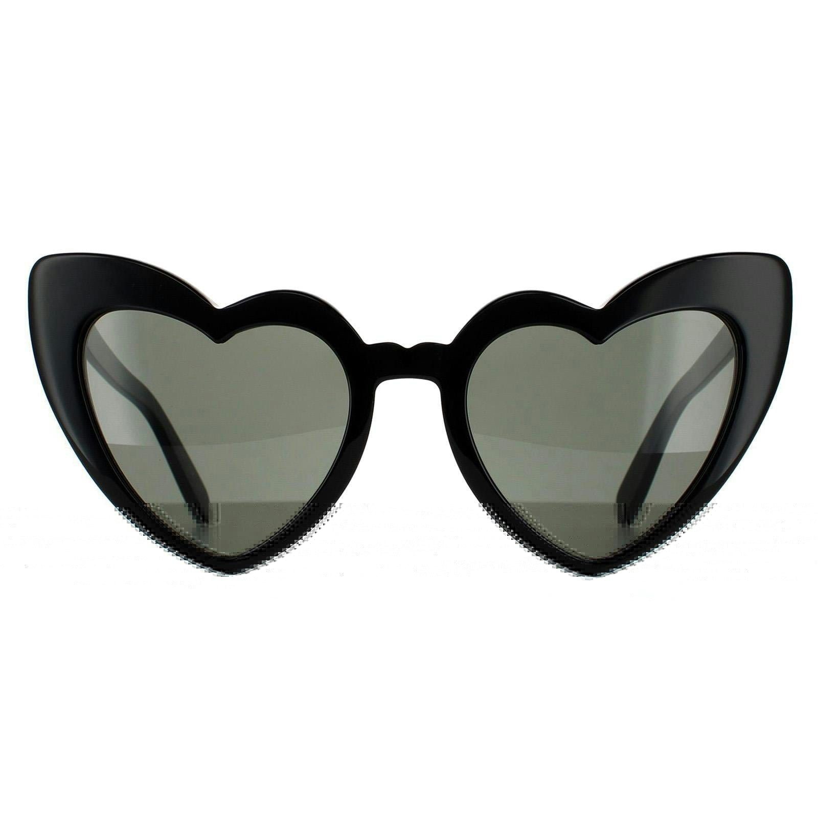 Saint Laurent Women's Grey Woman Sl 181 Loulou 001 Sunglasses Plastic Black Geometric Normal - Image 8