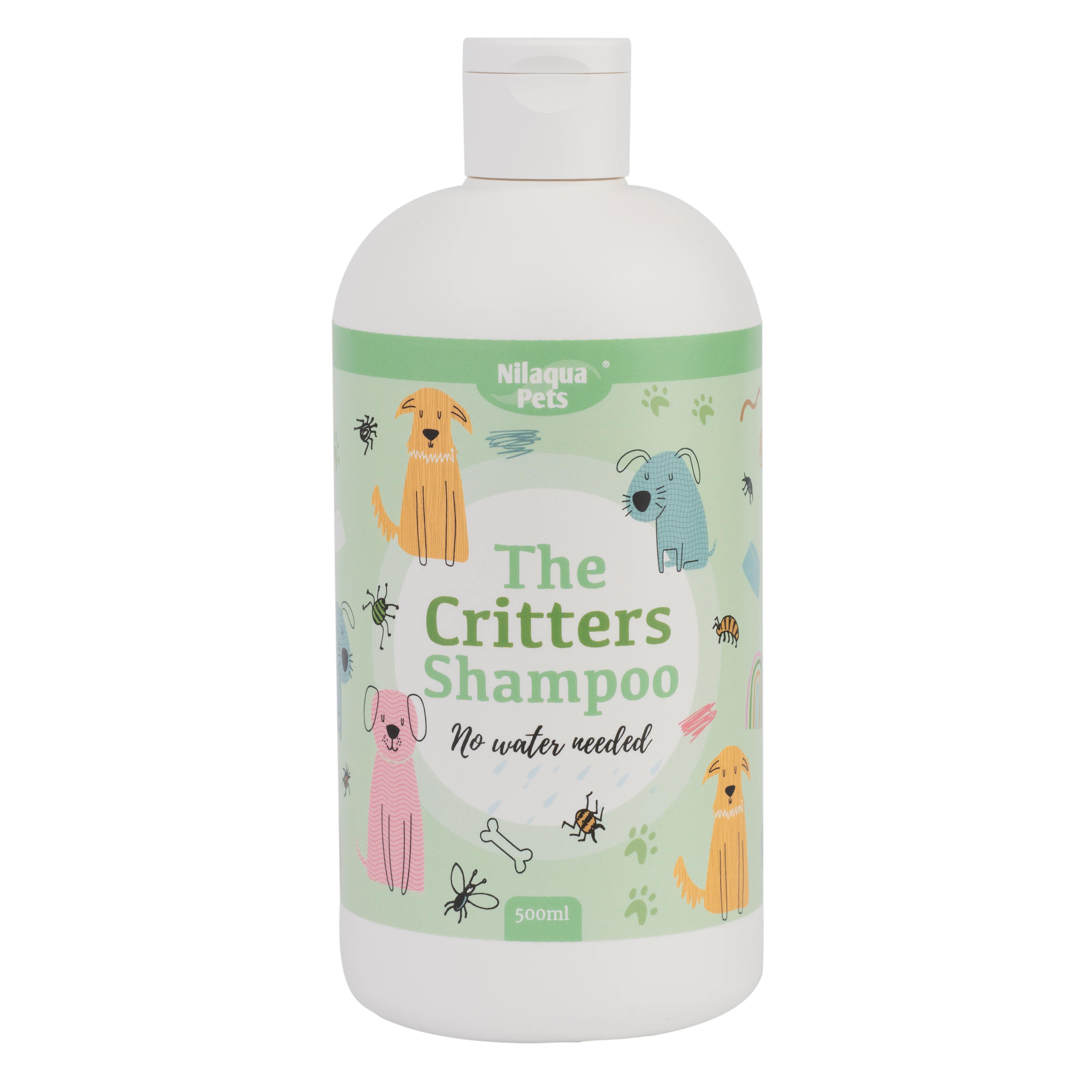 Nilaqua The Critters No Rinse Shampoo 240Ml – Naturally Repels - 500Ml - 1