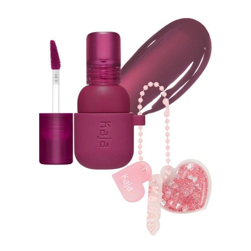 Kaja Jelly Charm Lip Tint & Blush With Keychain #Berry Colada