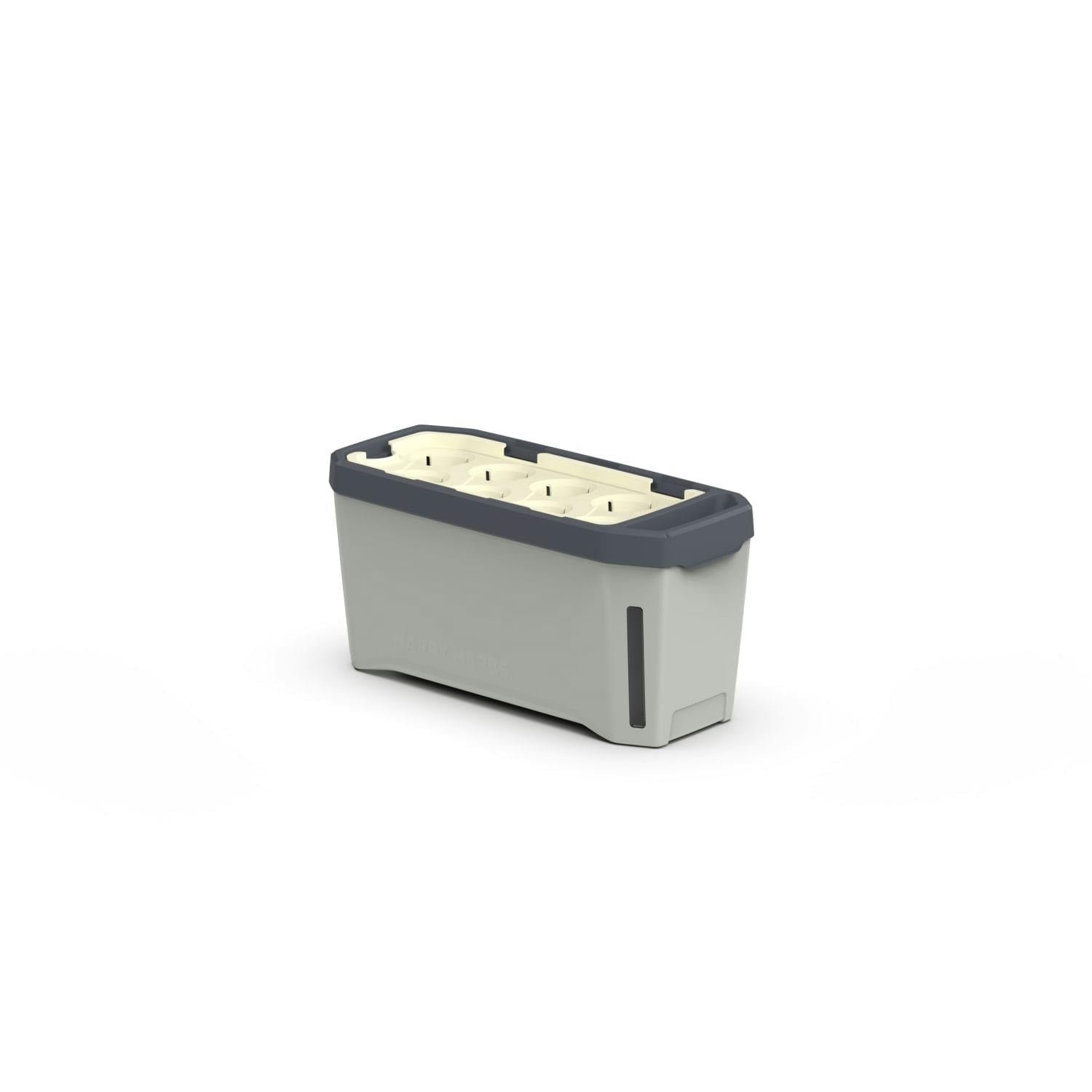 Gusta Garden Light/Grey Harry Herbs 4 In 1 Herb Pot - Without Lid