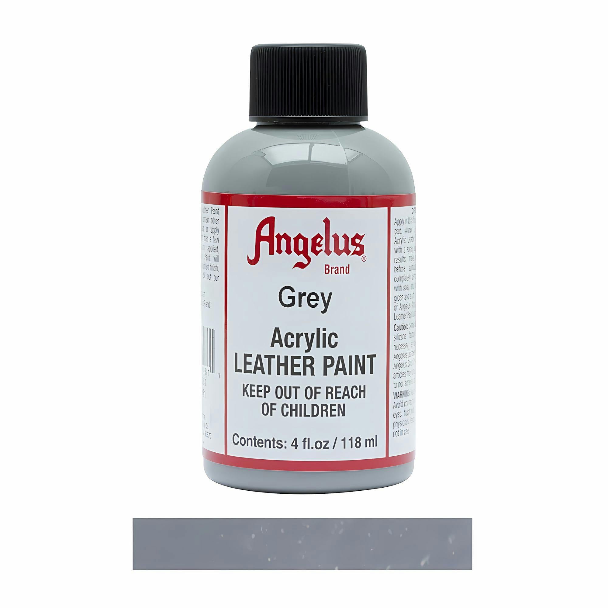 Rackhams Grey Leather Paint For Sneaker Customs And Shoes 4Oz