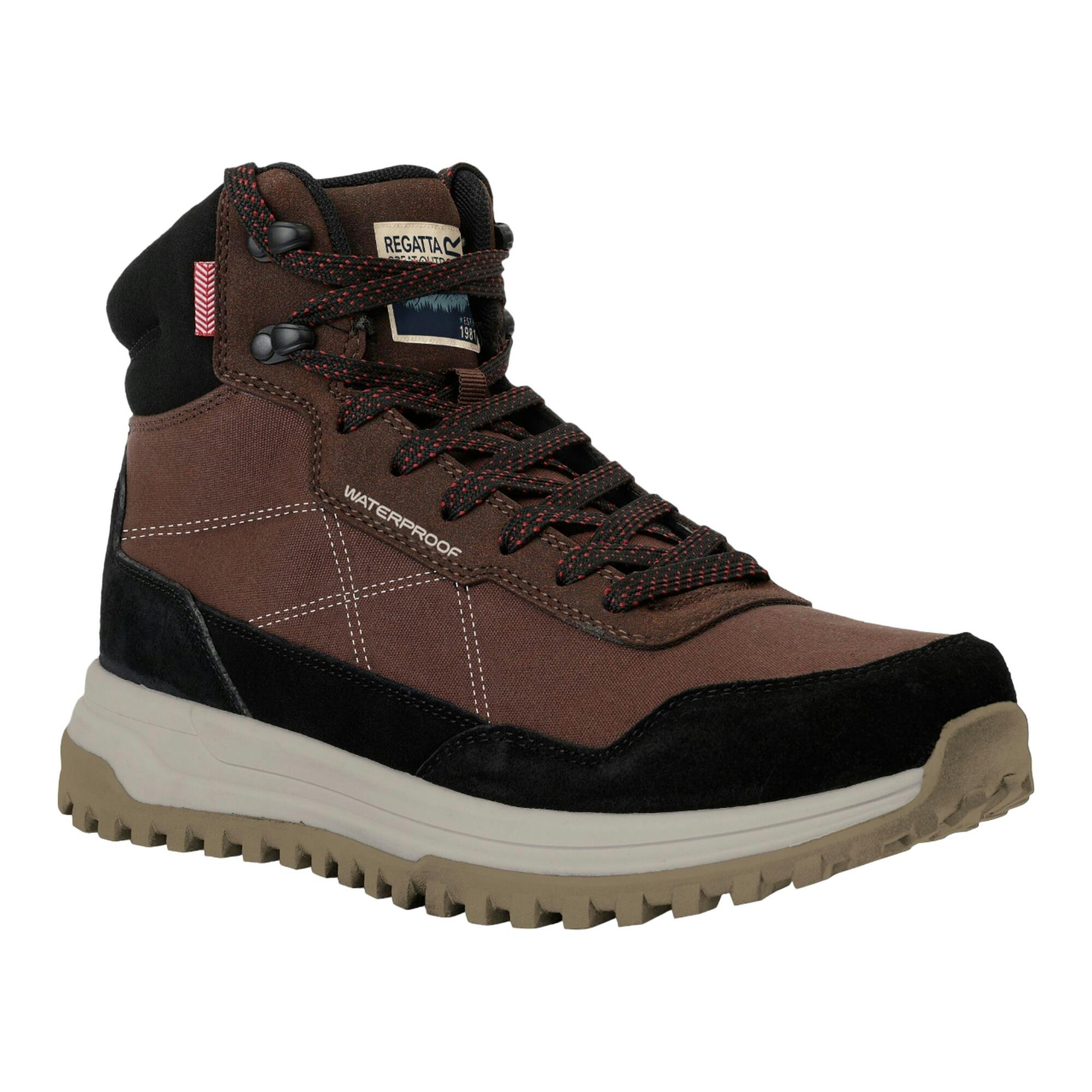 Regatta Men's Brown Mayfield Suede Walking Boots - Chestnut - 9 Uk - Chestnut - 100% Mixed