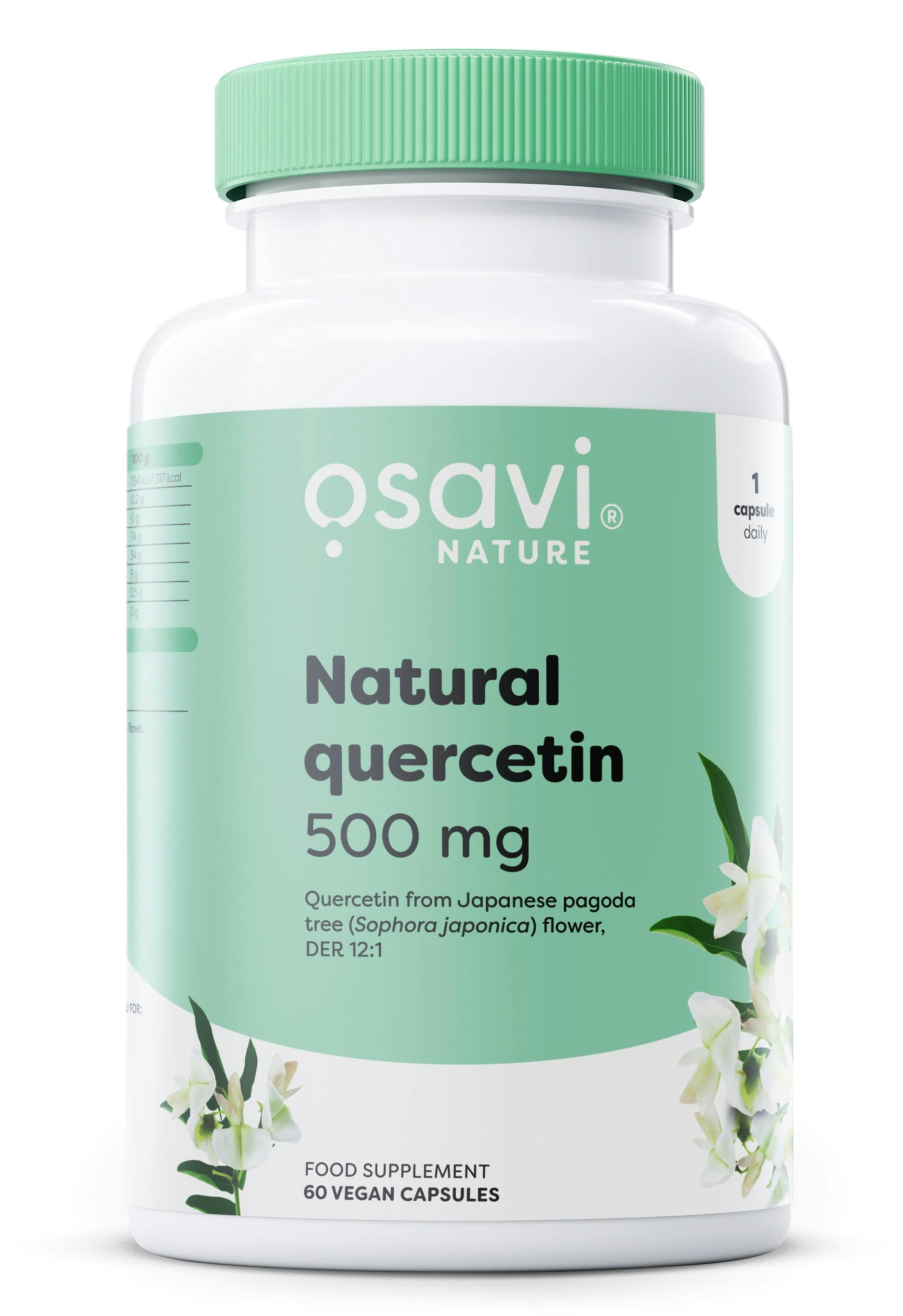 Osavi Natural Quercetin 500mg - 60 vegan caps - Image 5
