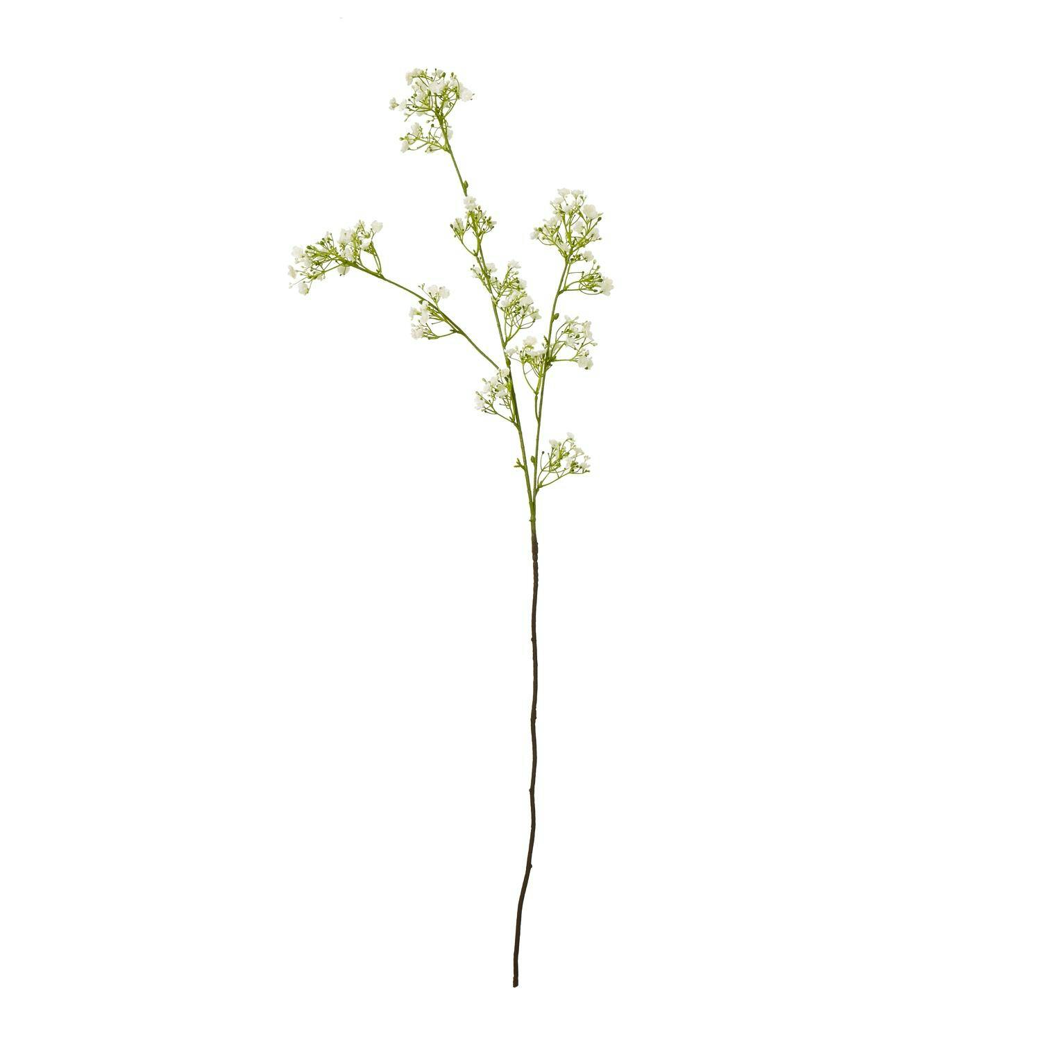 Hill Interiors Cream Gypsophila Artificial Flower - One Size