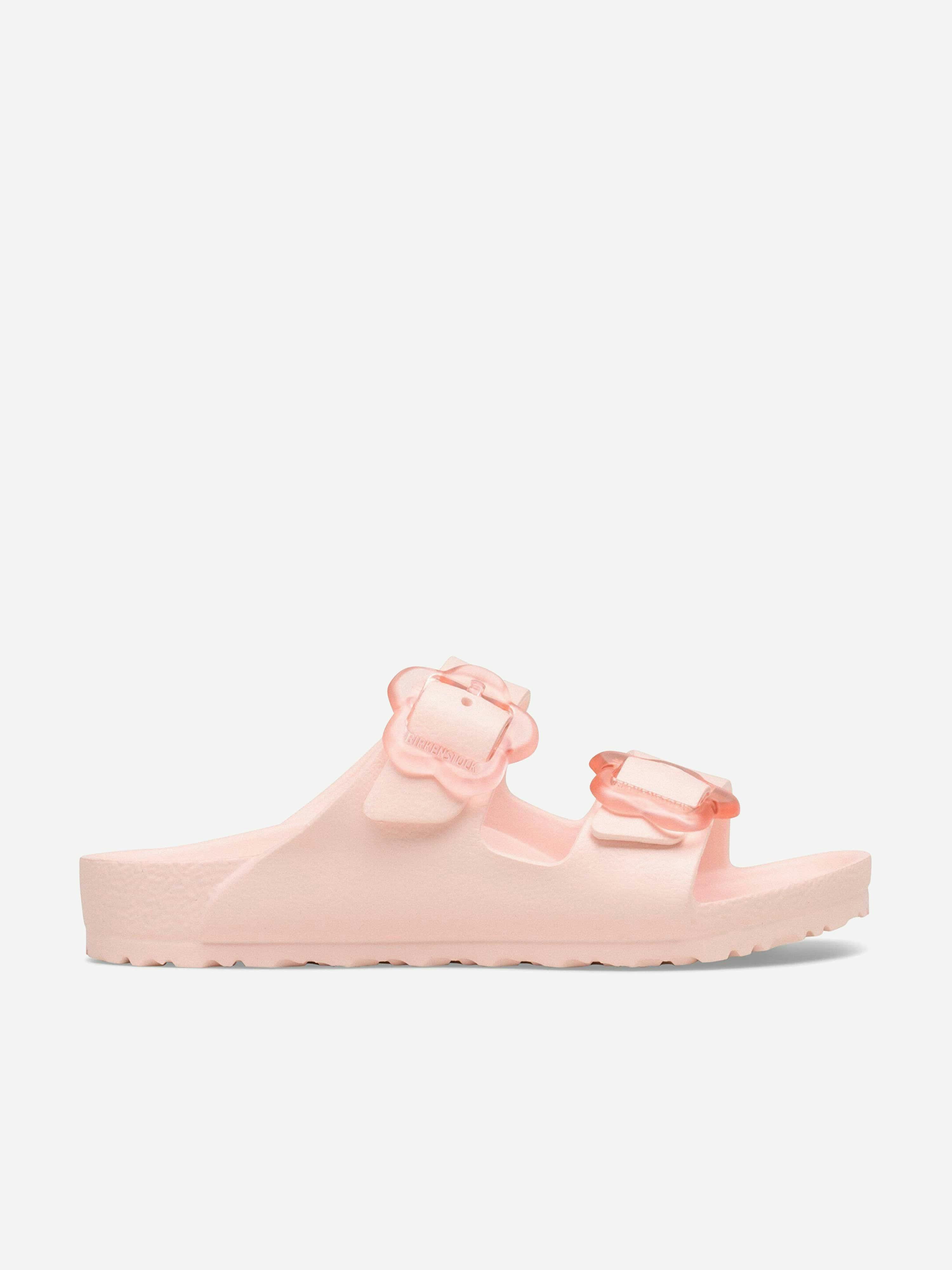 Birkenstock Girls Pink Arizona Eva Flb Sandals In - Eu 33 Uk 1