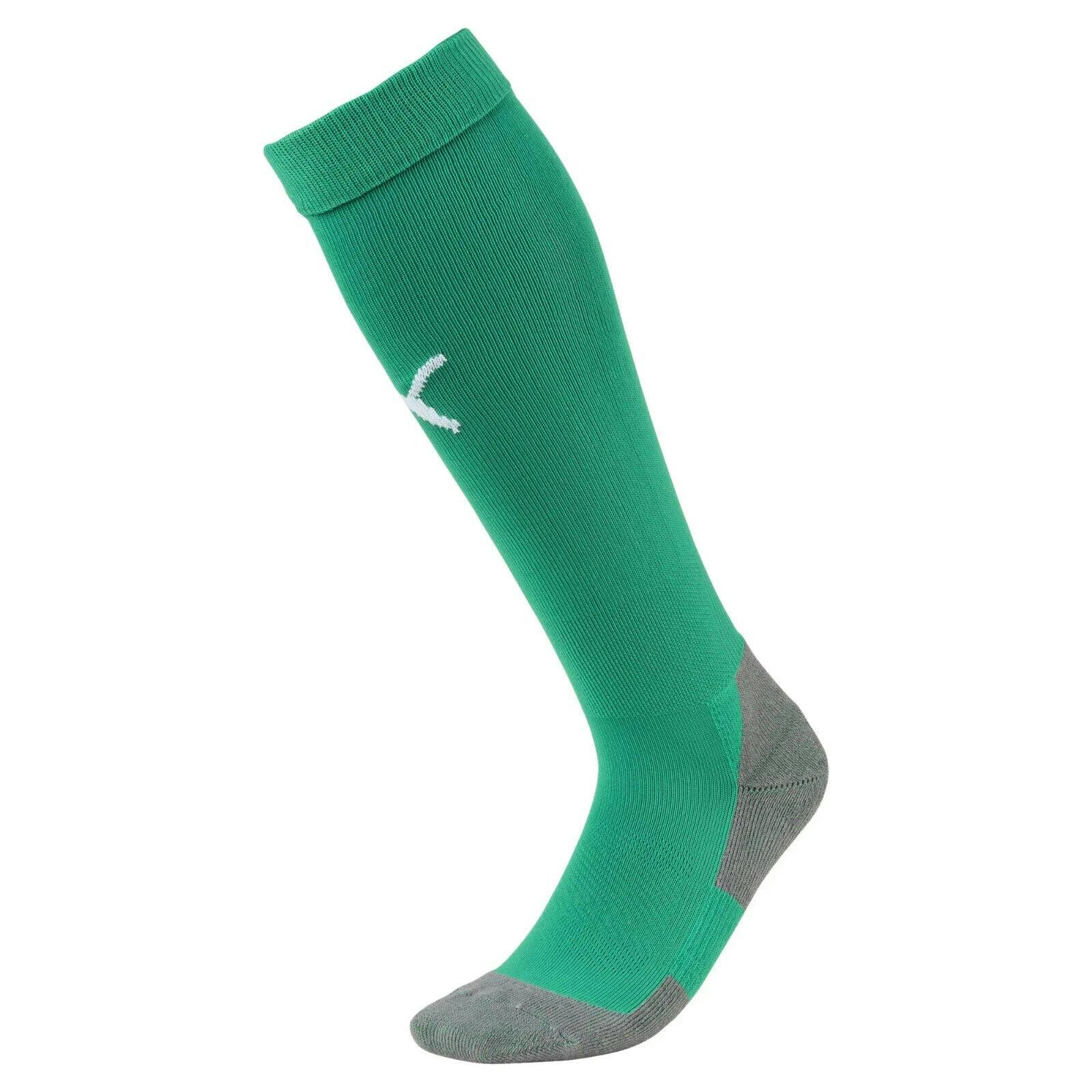 Puma Green Liga Core Football Socks Soccer Sock 703441 - Xs - Uk K12-2
